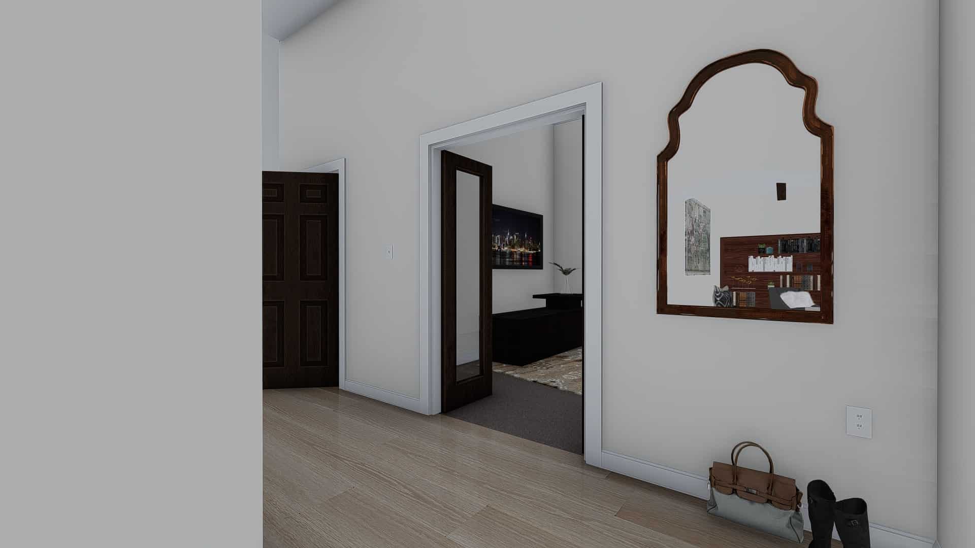 Entry Hall: Foyer of this 1-Bedroom, 2428 Sq Ft Plan - 187-1159