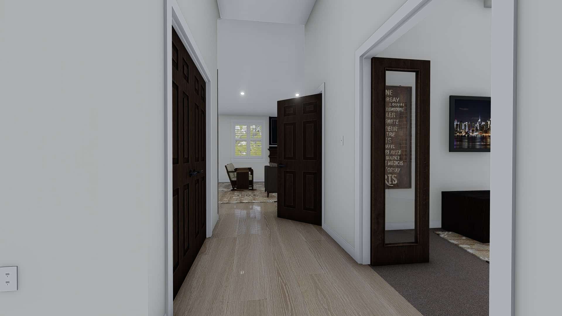 Entry Hall: Foyer of this 1-Bedroom, 2428 Sq Ft Plan - 187-1159