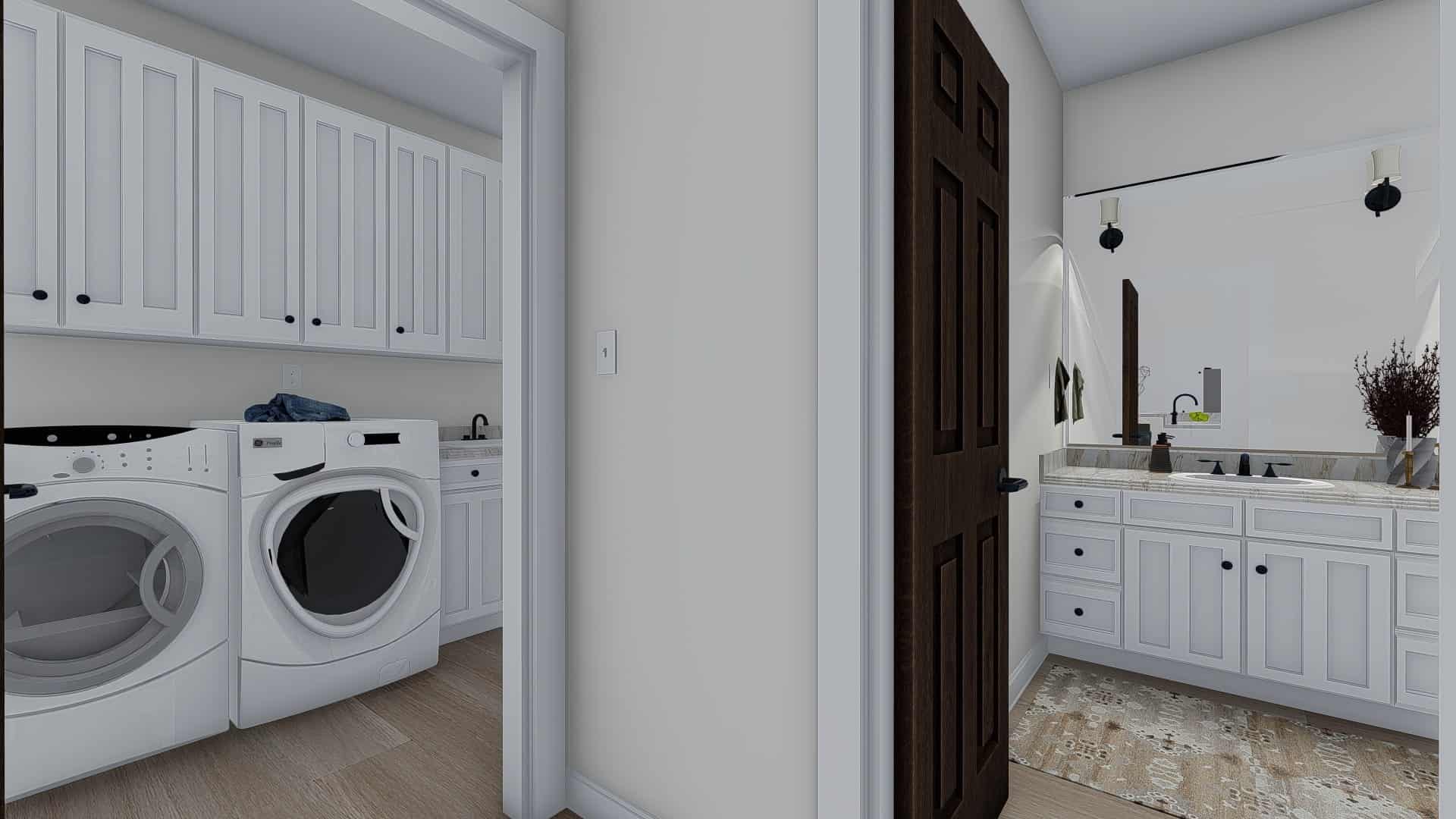 Laundry Room of this 1-Bedroom, 2428 Sq Ft Plan - 187-1159