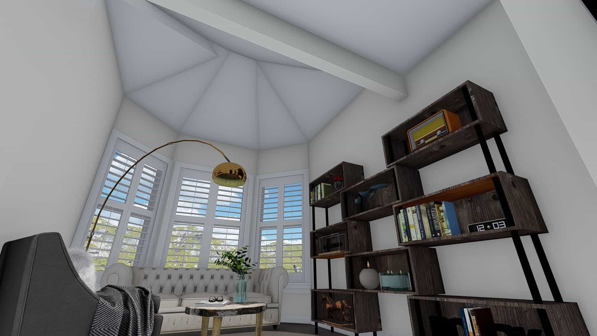 Master Bedroom of this 1-Bedroom, 2428 Sq Ft Plan - 187-1159