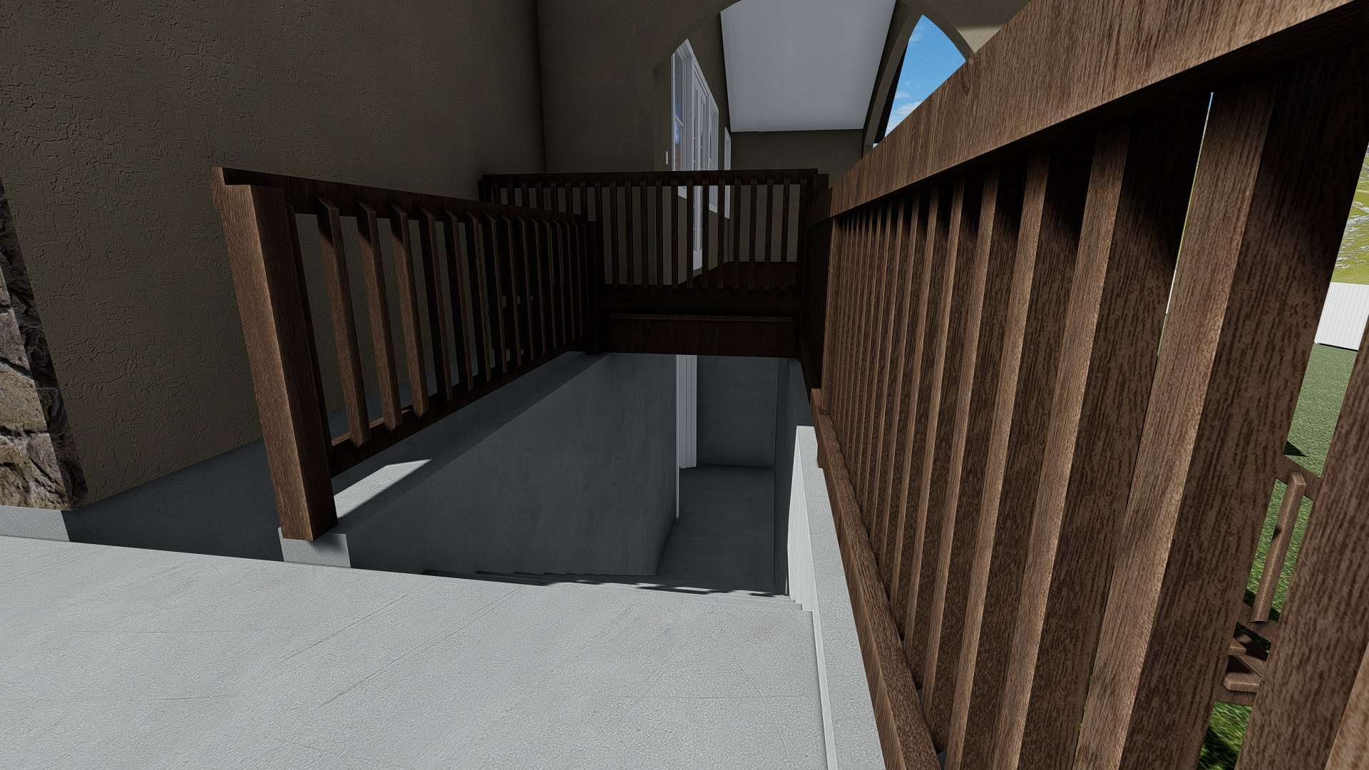 Deck of this 1-Bedroom, 2428 Sq Ft Plan - 187-1159