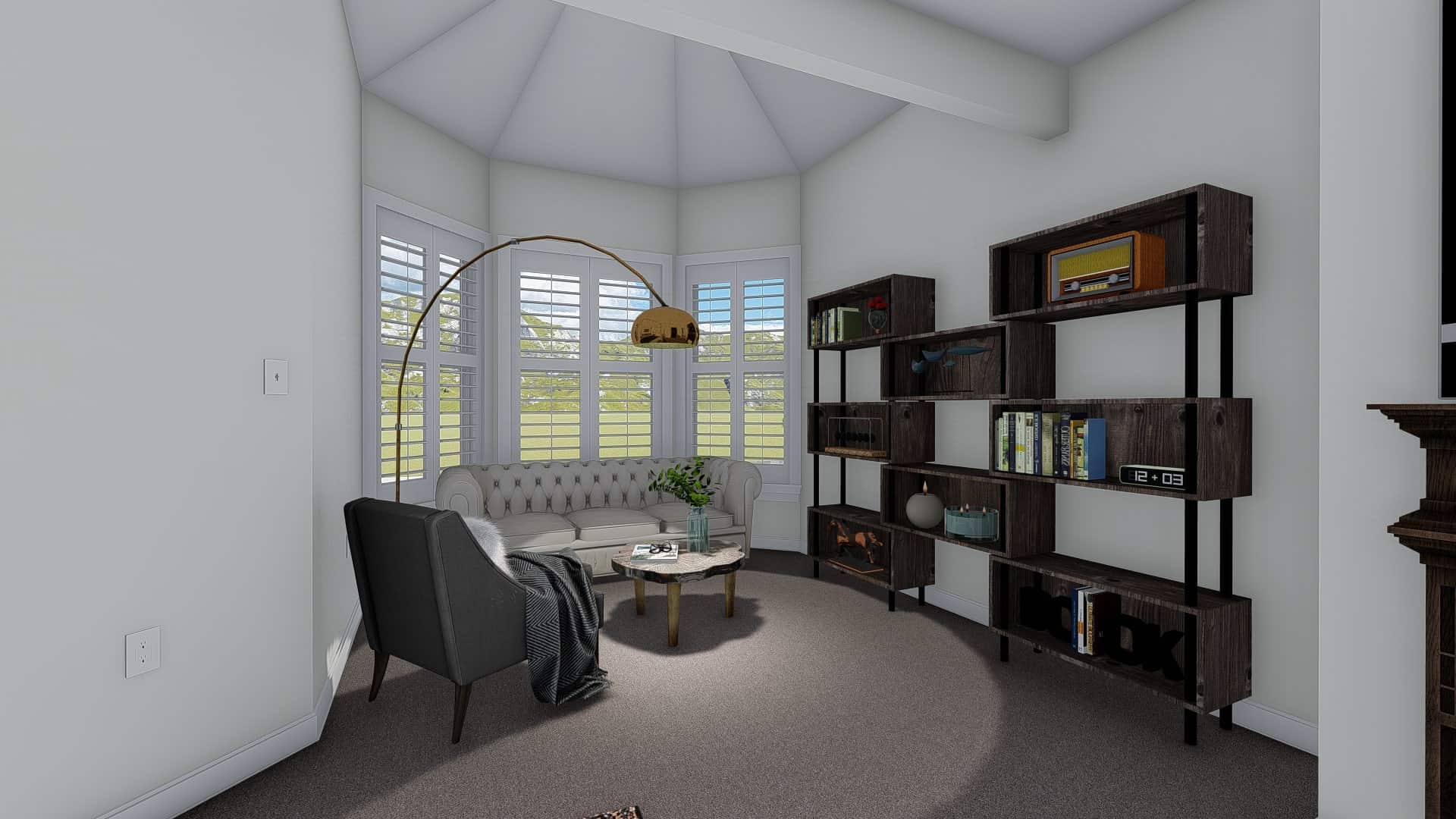 Master Bedroom of this 1-Bedroom, 2428 Sq Ft Plan - 187-1159