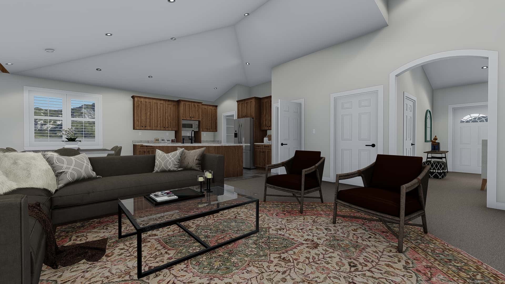 Family Room of this 3-Bedroom, 1972 Sq Ft Plan - 187-1160