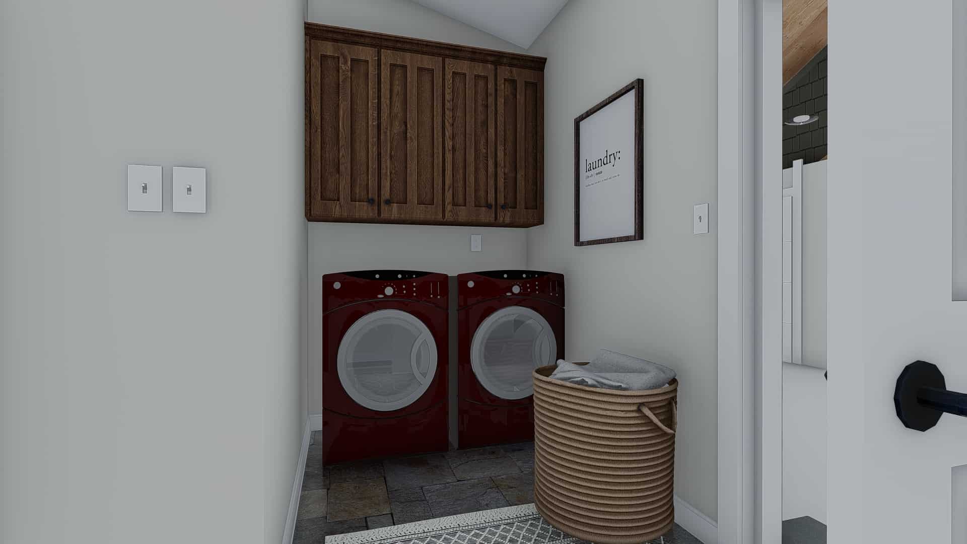 Laundry Room of this 3-Bedroom, 1972 Sq Ft Plan - 187-1160