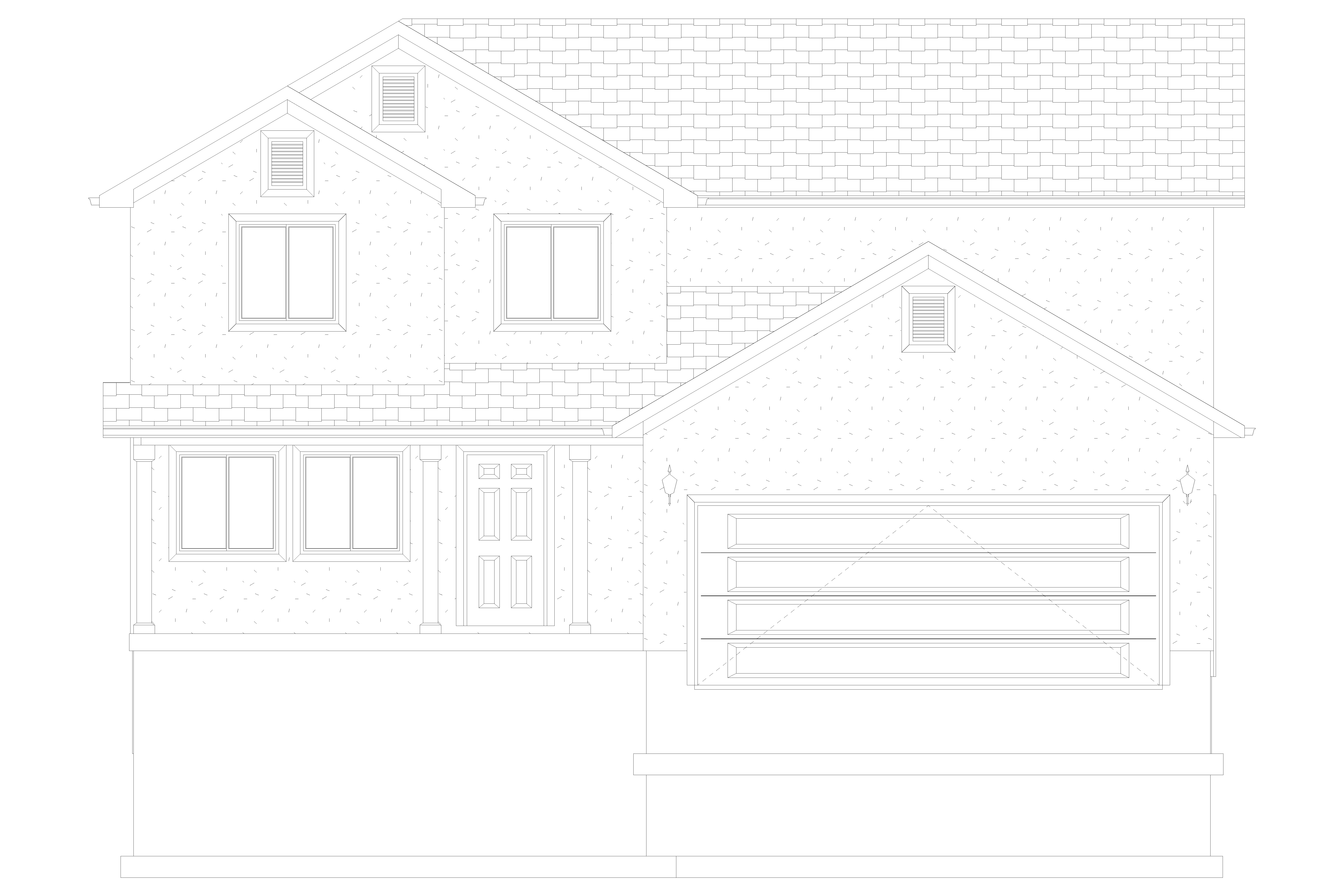 Home Plan Front Elevation of this 3-Bedroom,1827 Sq Ft Plan -187-1161