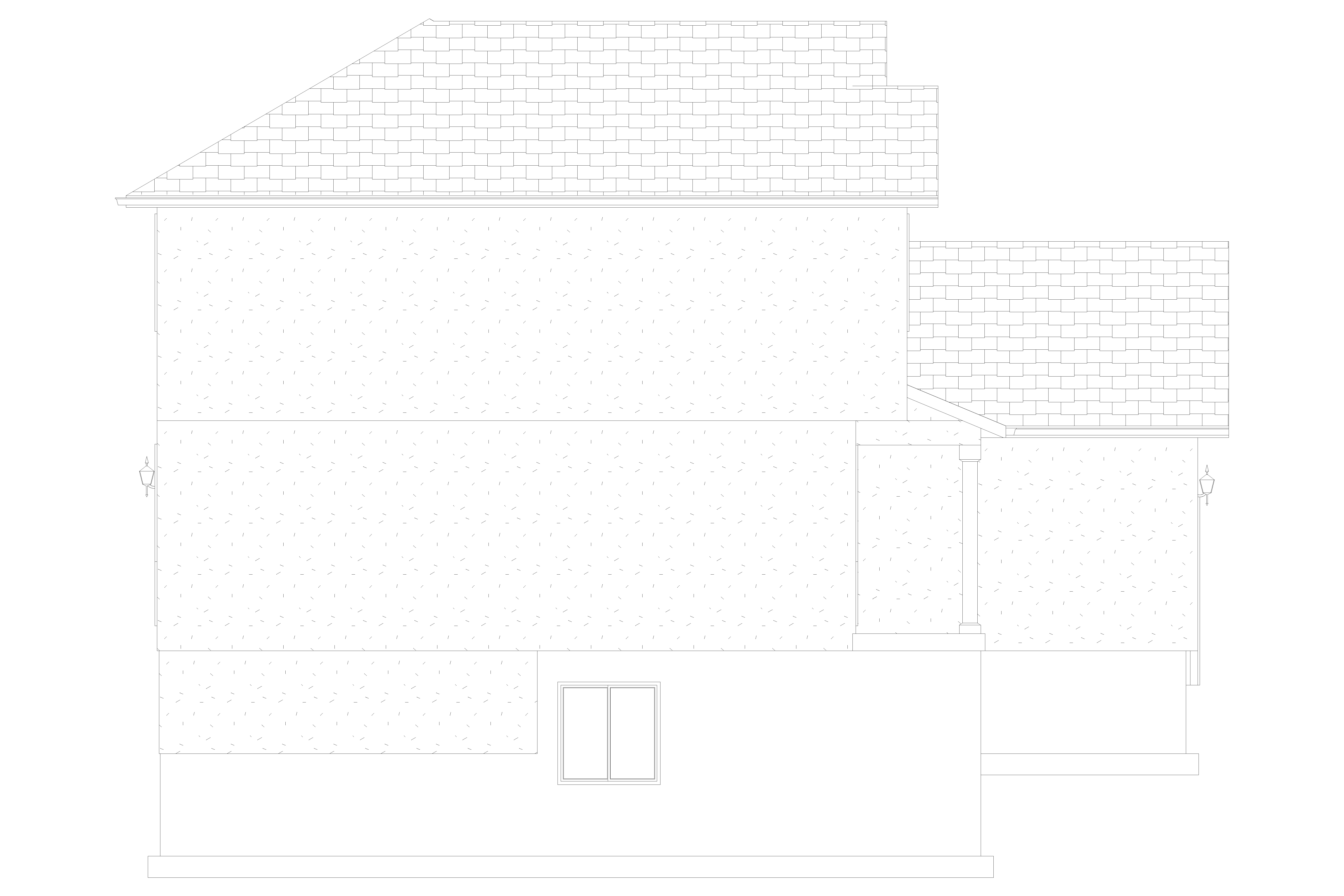 Home Plan Left Elevation of this 3-Bedroom,1827 Sq Ft Plan -187-1161