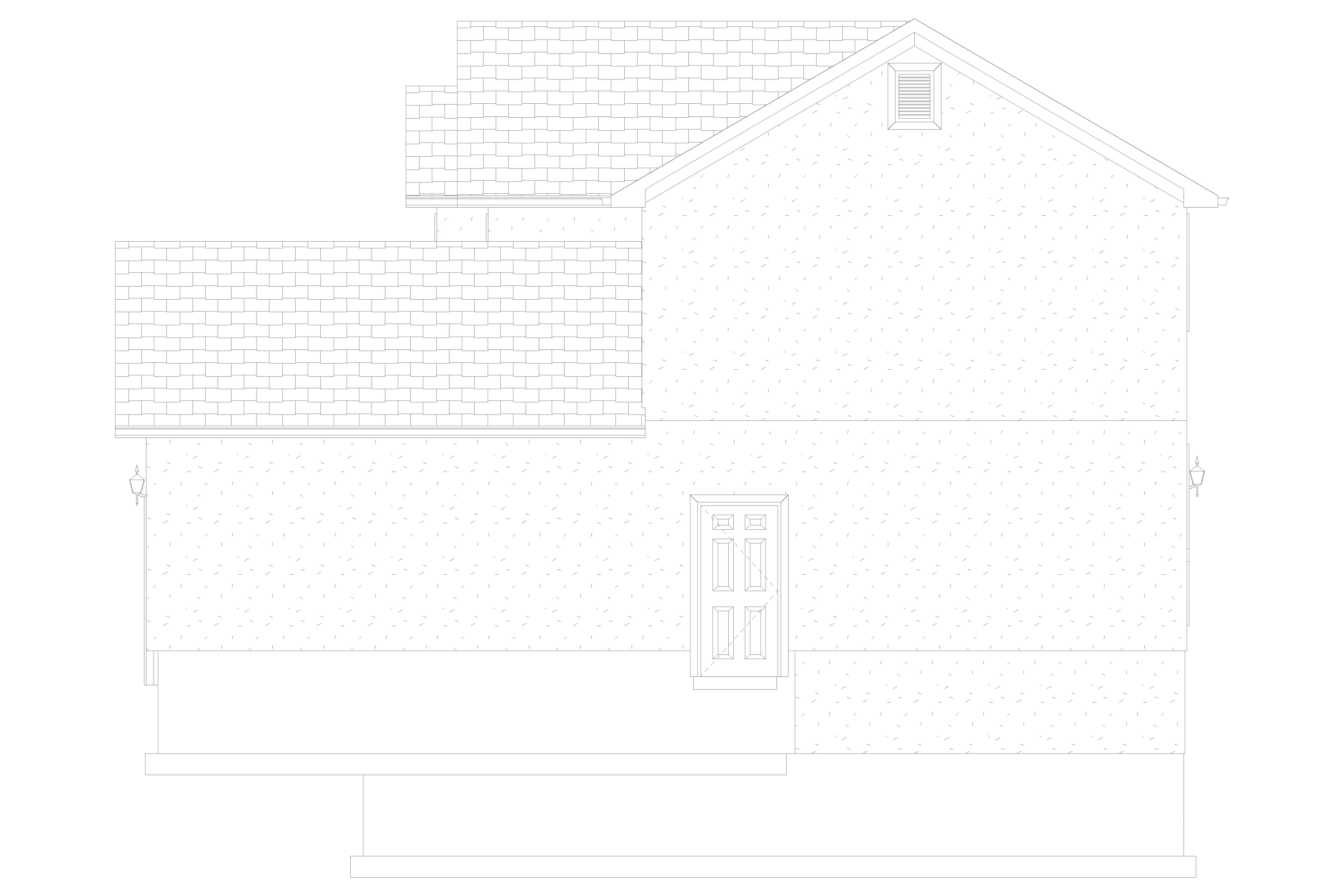 Home Plan Right Elevation of this 3-Bedroom,1827 Sq Ft Plan -187-1161