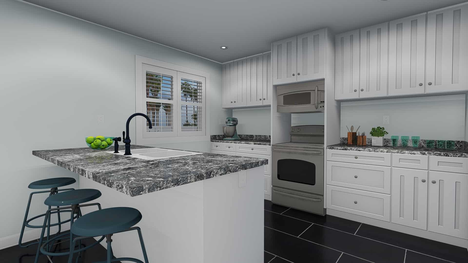 Kitchen of this 3-Bedroom, 1827 Sq Ft Plan - 187-1161