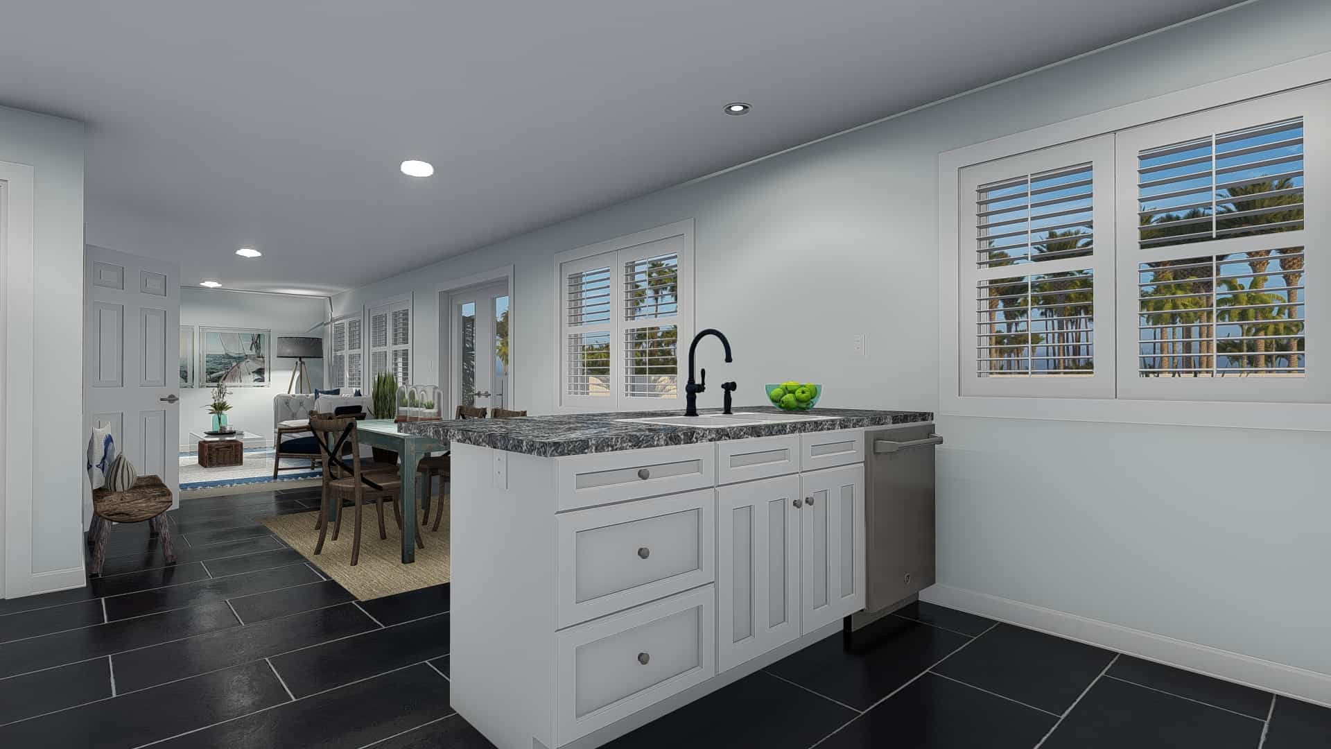 Kitchen of this 3-Bedroom, 1827 Sq Ft Plan - 187-1161