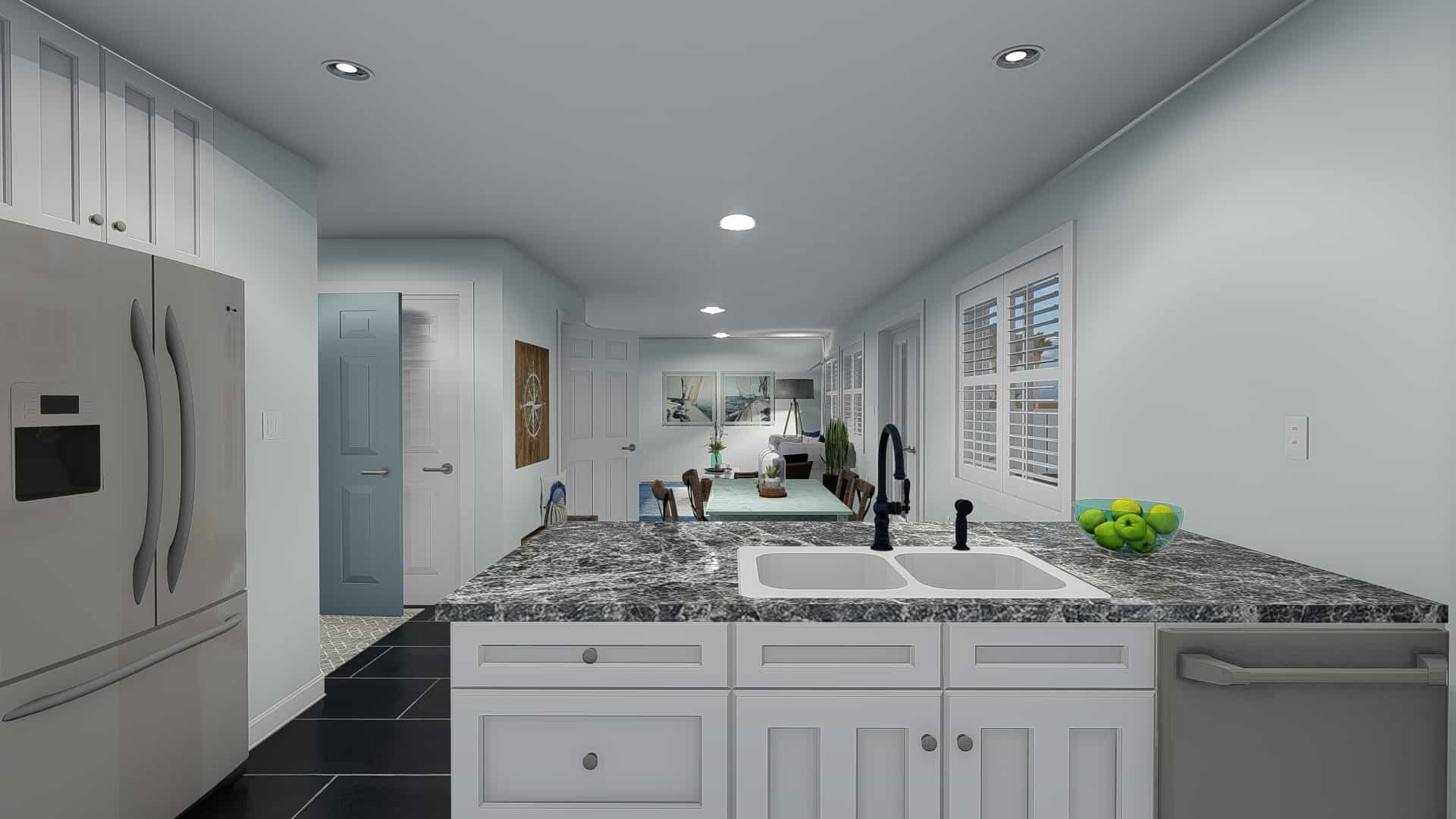 Kitchen of this 3-Bedroom, 1827 Sq Ft Plan - 187-1161