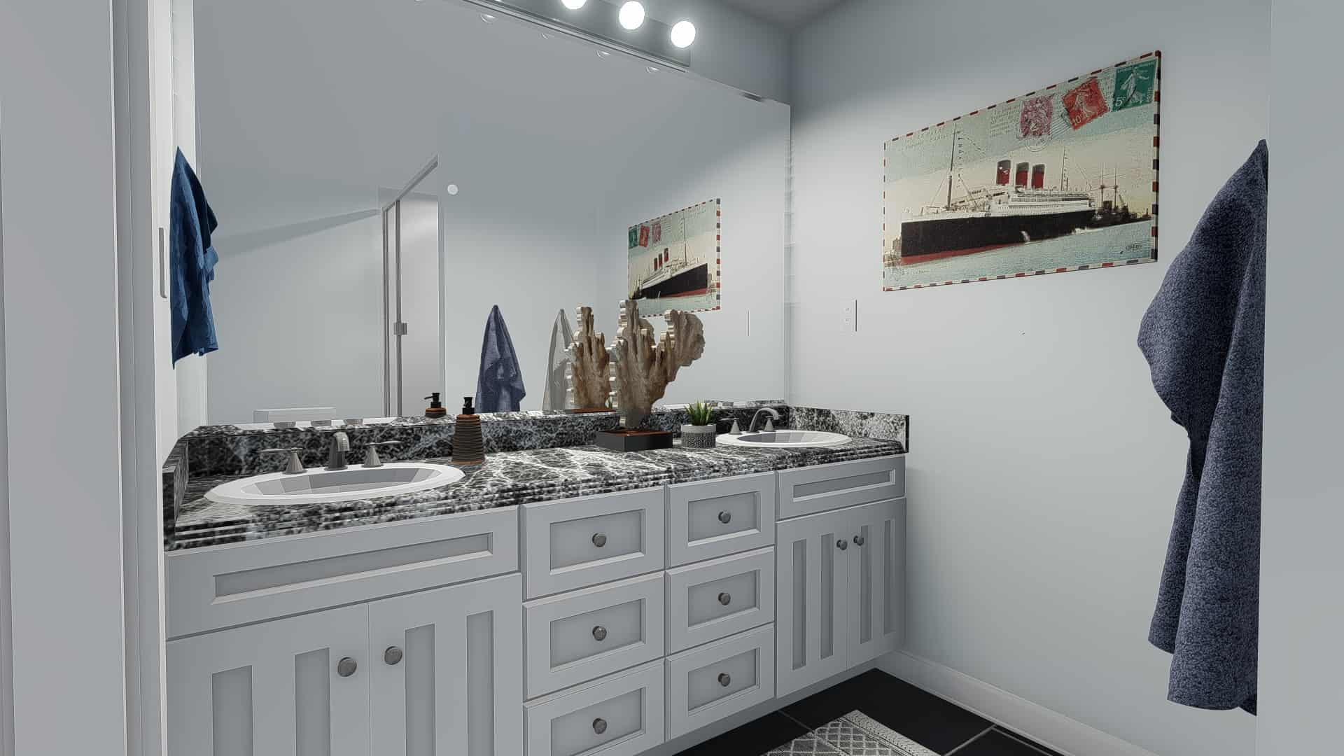 Master Bathroom of this 3-Bedroom, 1827 Sq Ft Plan - 187-1161