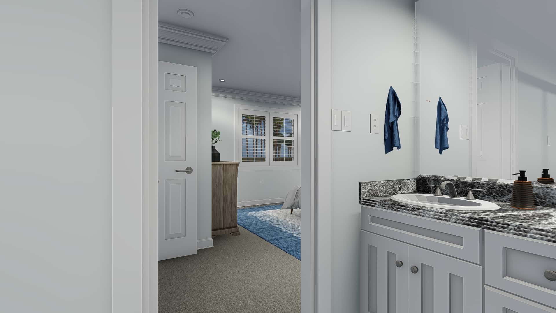 Master Bathroom of this 3-Bedroom, 1827 Sq Ft Plan - 187-1161
