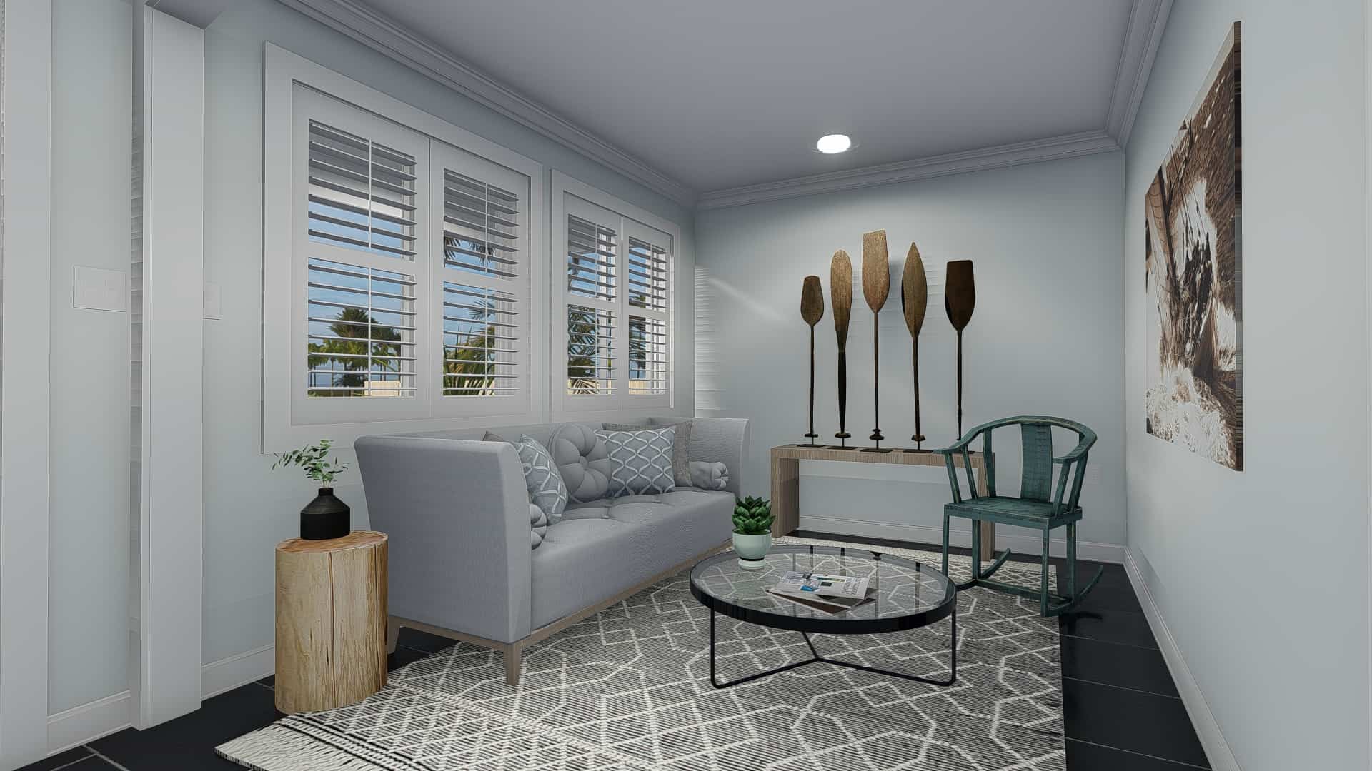 Living Room of this 3-Bedroom, 1827 Sq Ft Plan - 187-1161