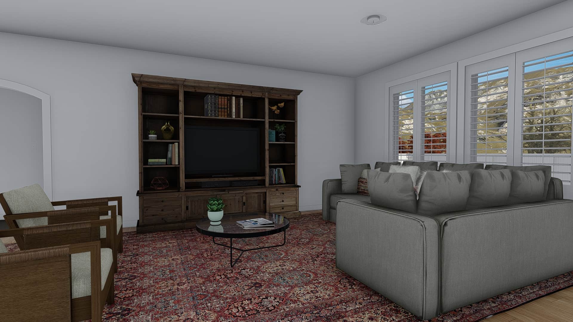 Family Room of this 4-Bedroom, 2710 Sq Ft Plan - 187-1162