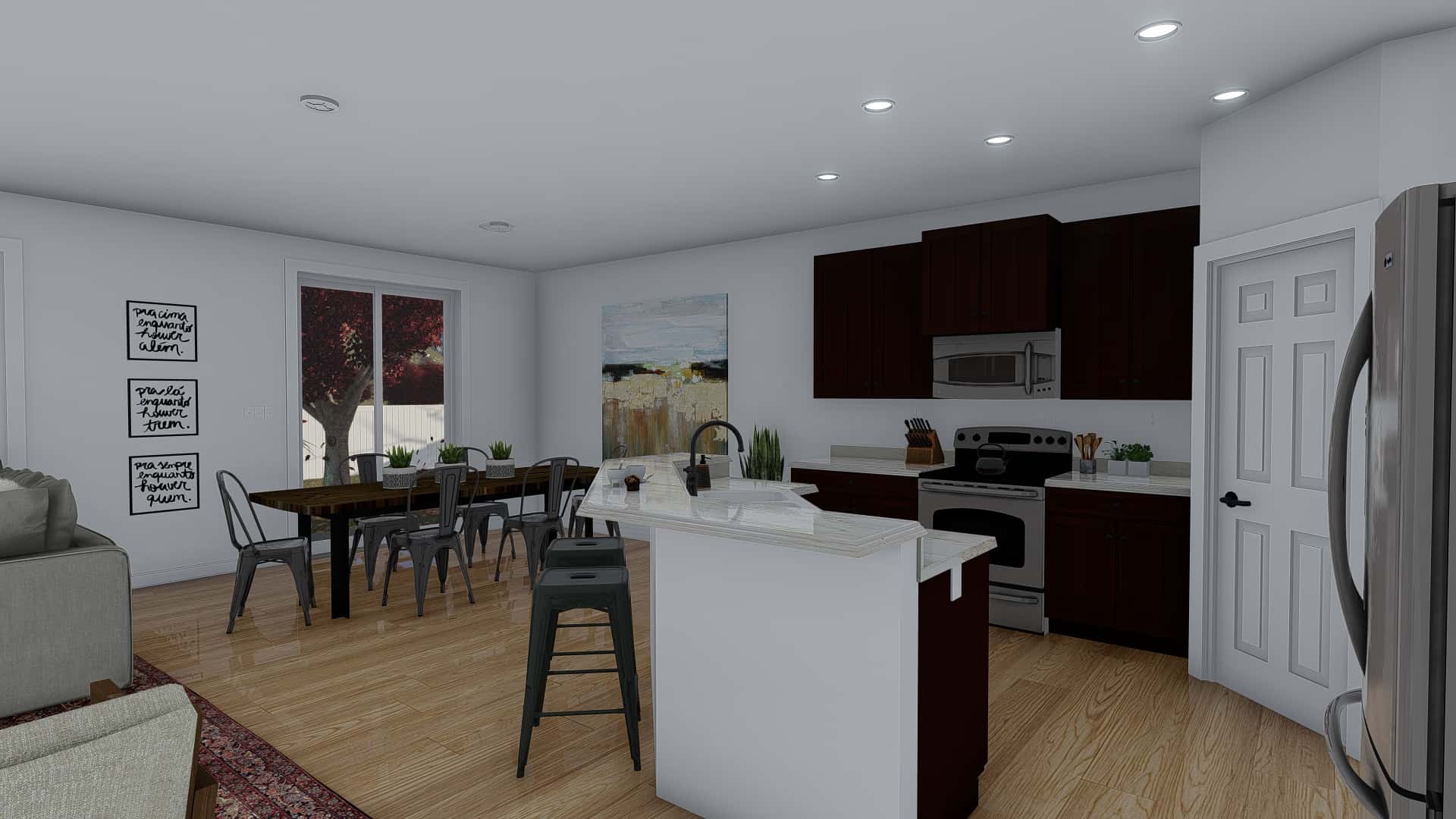 Kitchen of this 4-Bedroom, 2710 Sq Ft Plan - 187-1162