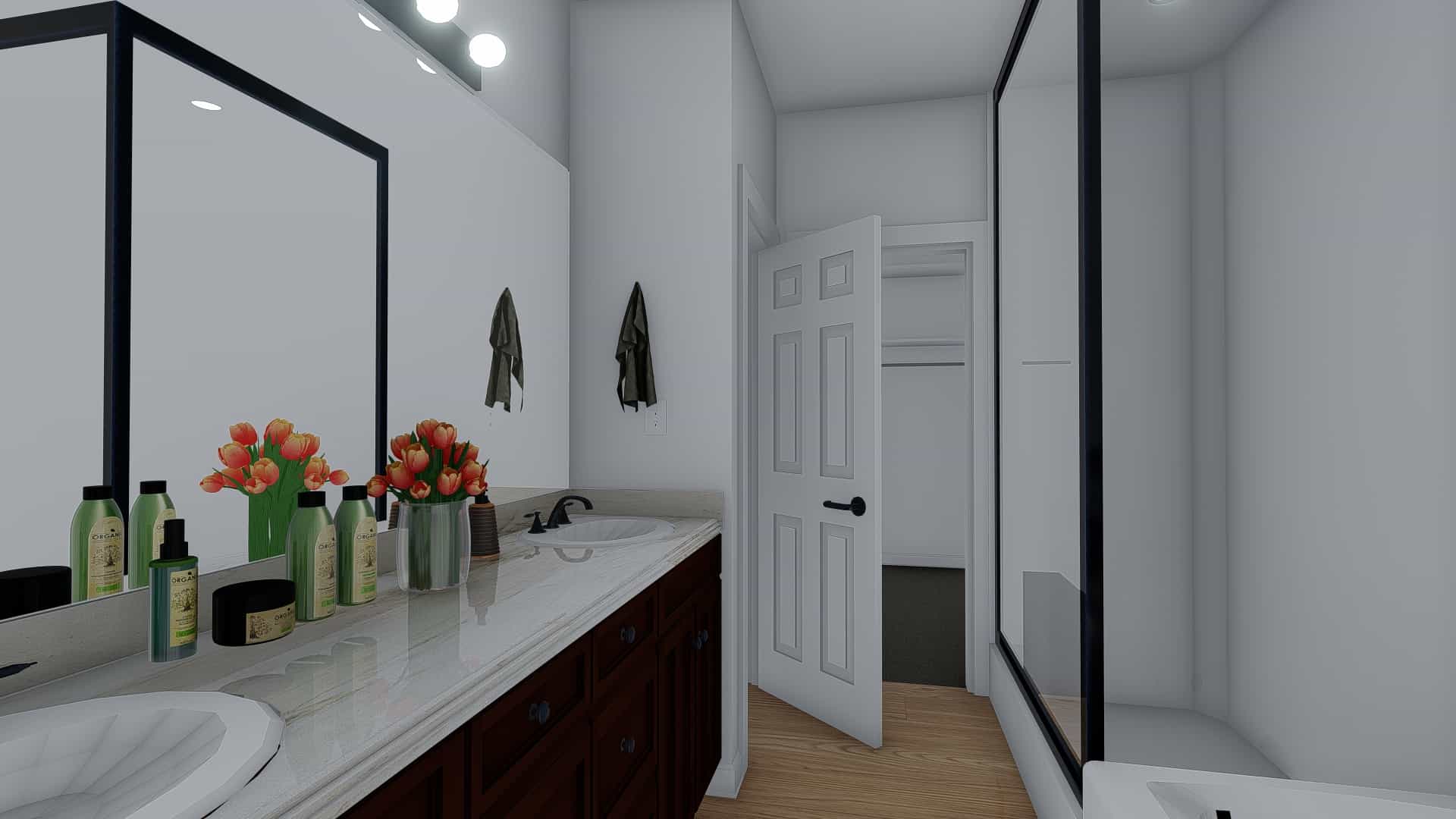 Master Bathroom of this 4-Bedroom, 2710 Sq Ft Plan - 187-1162