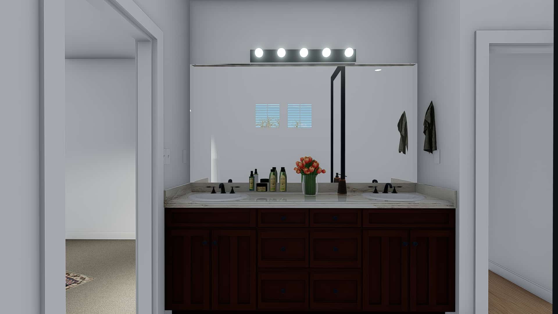 Bathroom of this 4-Bedroom, 2710 Sq Ft Plan - 187-1162
