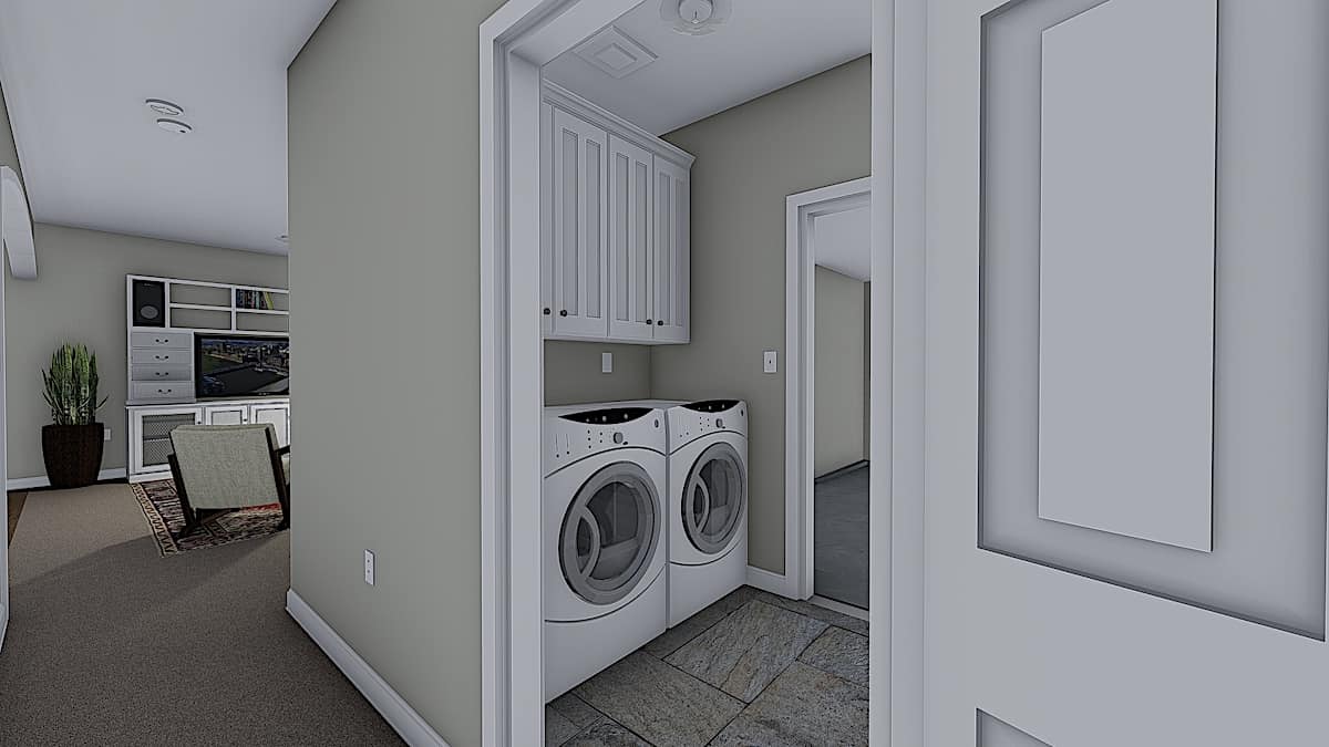 Laundry Room of this 2-Bedroom, 1069 Sq Ft Plan - 187-1164