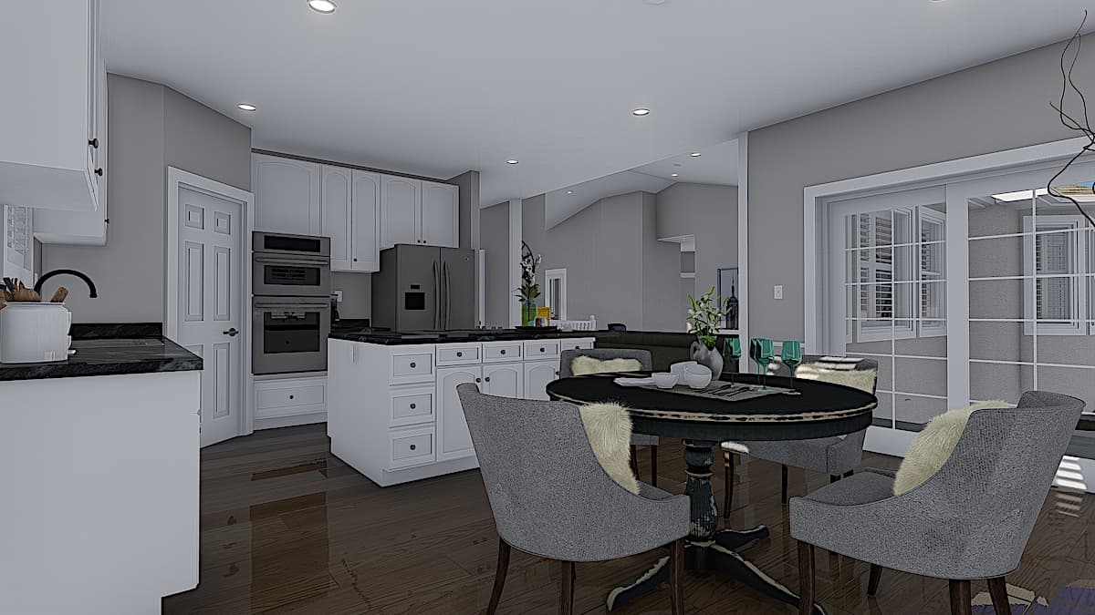 Dining Room of this 3-Bedroom, 1644 Sq Ft Plan - 187-1165