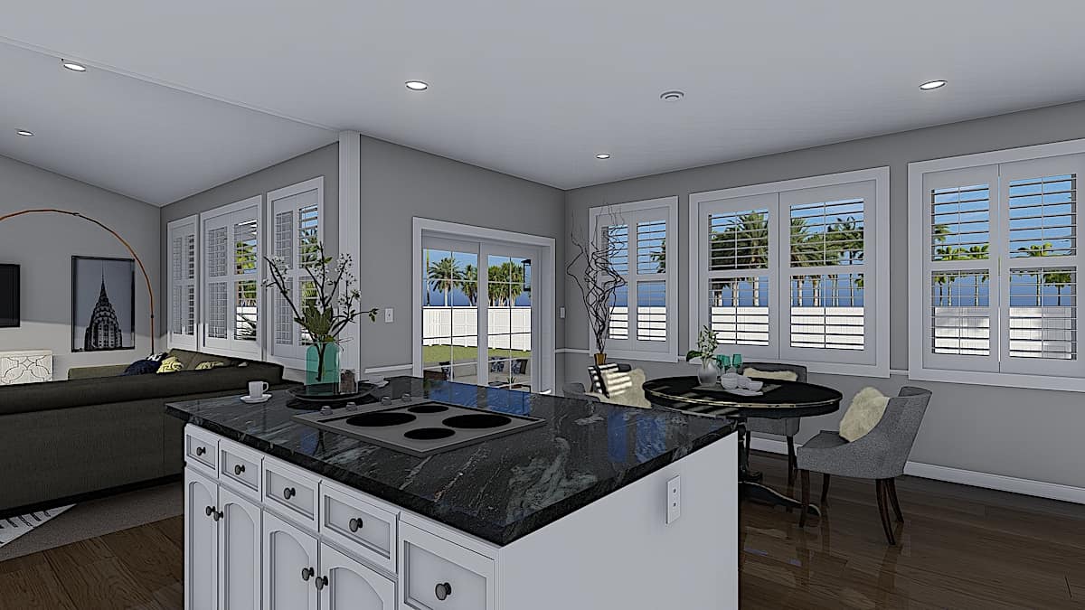 Kitchen of this 3-Bedroom, 1644 Sq Ft Plan - 187-1165