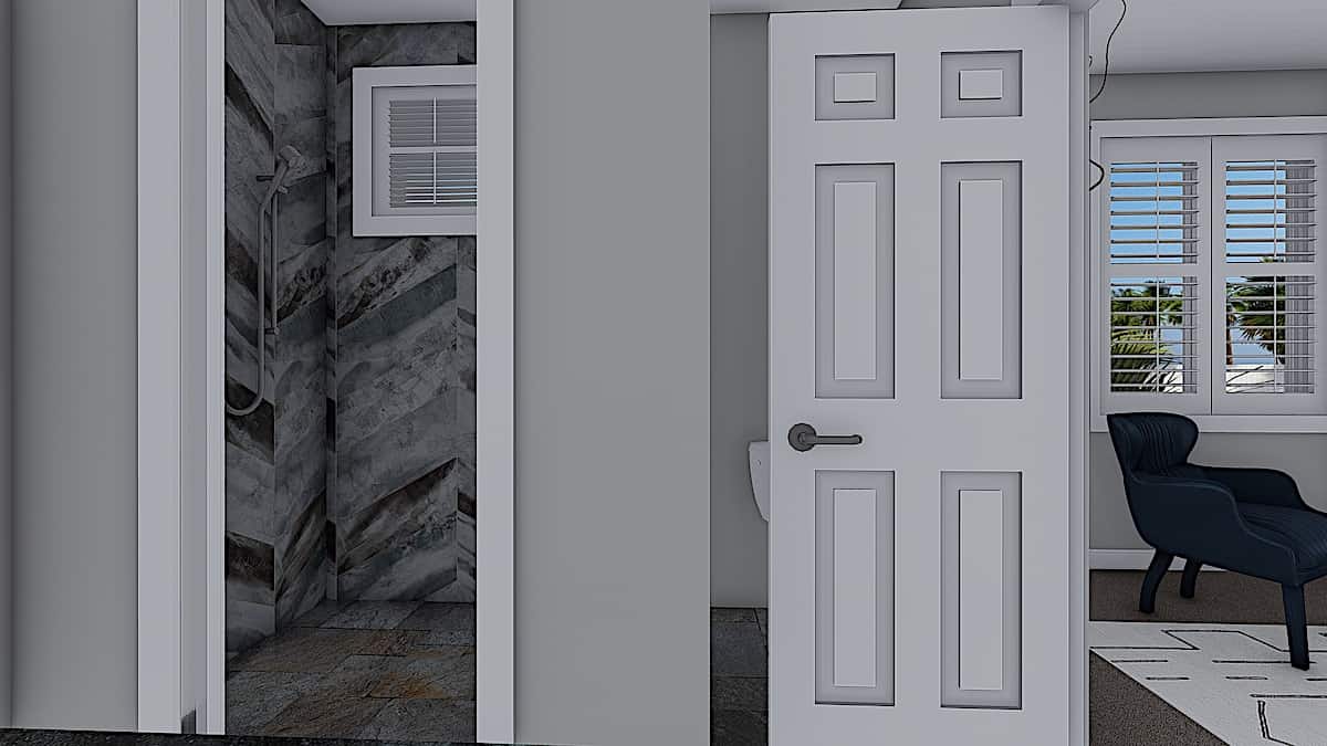 Master Bathroom of this 3-Bedroom, 1644 Sq Ft Plan - 187-1165