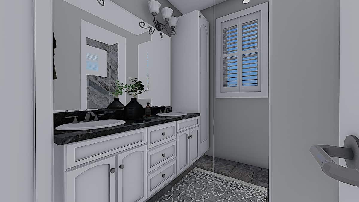 Master Bathroom of this 3-Bedroom, 1644 Sq Ft Plan - 187-1165