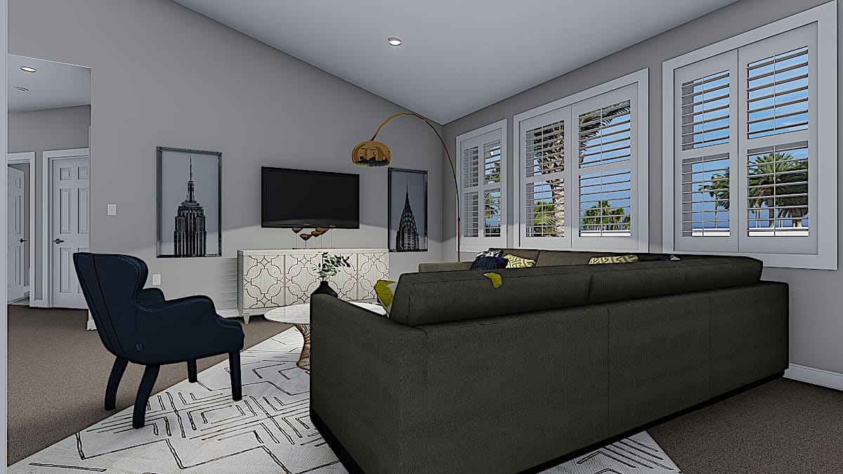 Family Room of this 3-Bedroom, 1644 Sq Ft Plan - 187-1165