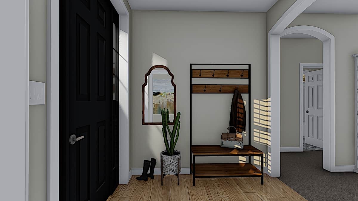 Entry Hall: Foyer of this 3-Bedroom, 1990 Sq Ft Plan - 187-1166