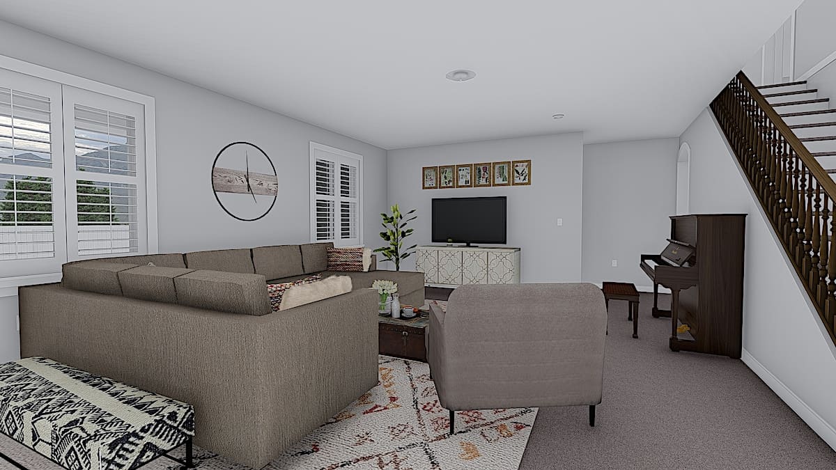 Family Room of this 4-Bedroom, 2399 Sq Ft Plan - 187-1168