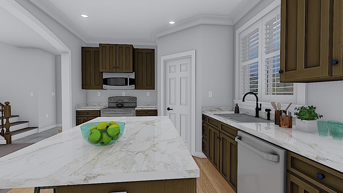 Kitchen: Pantry of this 4-Bedroom, 2399 Sq Ft Plan - 187-1168