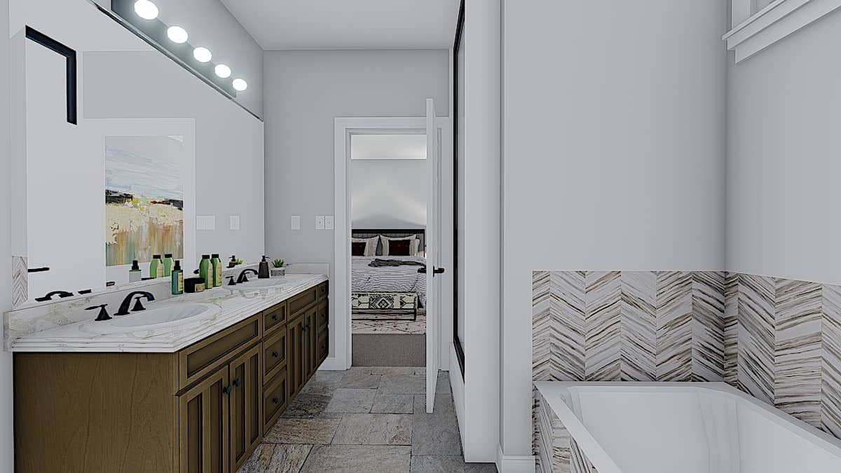 Master Bathroom of this 4-Bedroom, 2399 Sq Ft Plan - 187-1168