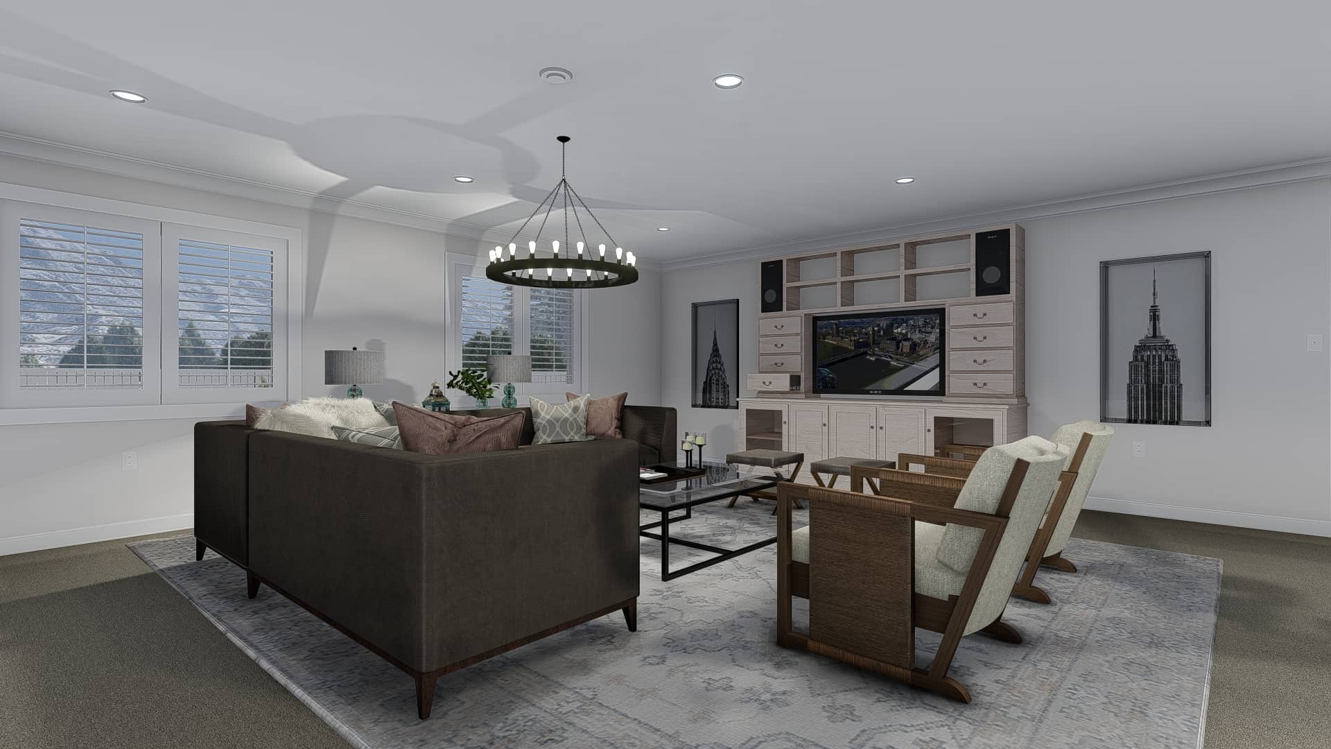 Family Room of this 3-Bedroom, 2406 Sq Ft Plan - 187-1169