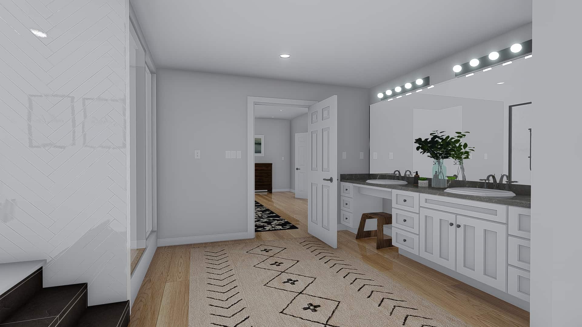 Master Bathroom of this 1-Bedroom, 3341 Sq Ft Plan - 187-1170