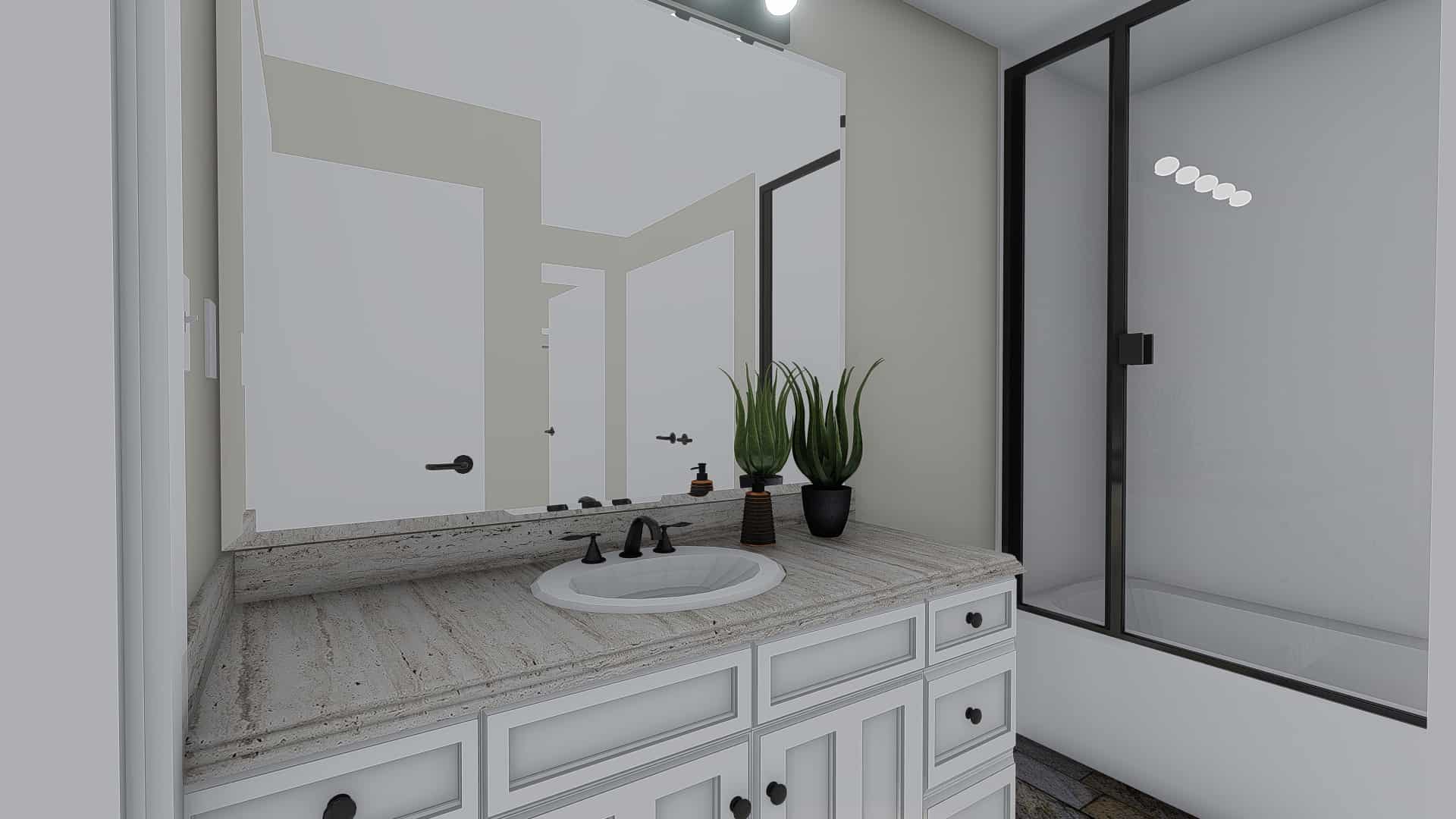Master Bathroom of this 3-Bedroom, 1660 Sq Ft Plan - 187-1172