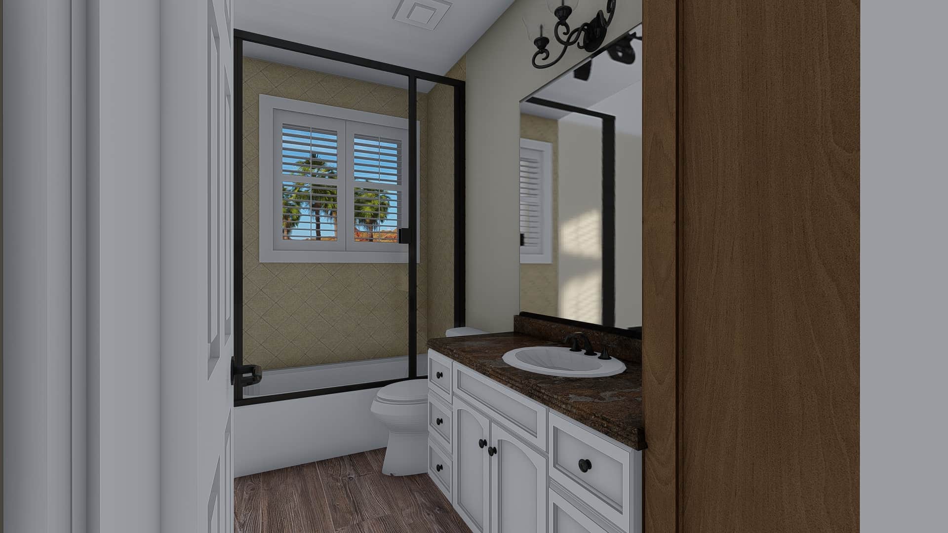 Master Bathroom of this 3-Bedroom, 1699 Sq Ft Plan - 187-1173