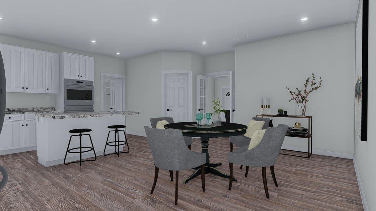 Dining Room of this 2-Bedroom, 1641 Sq Ft Plan - 187-1174