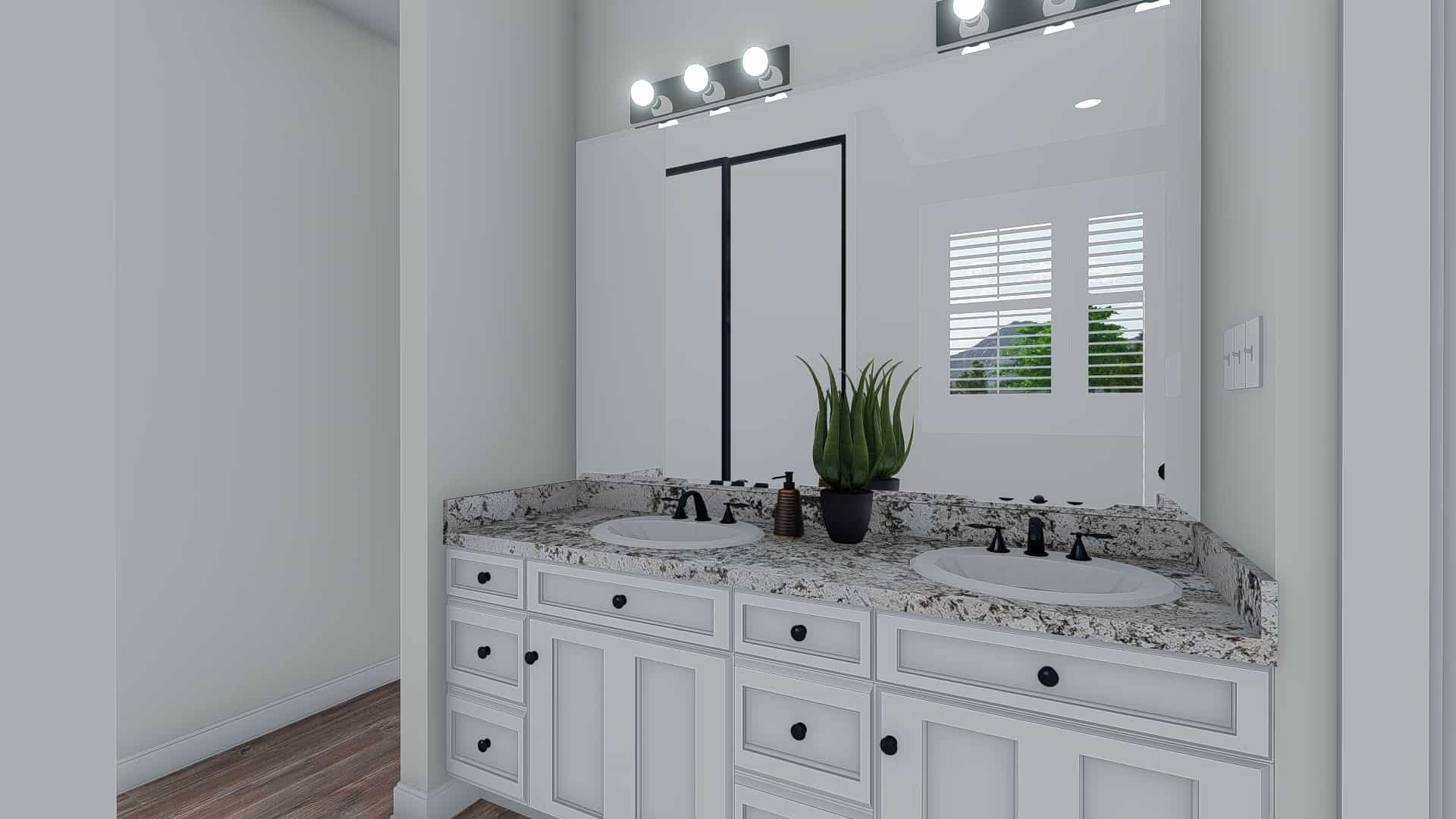 Master Bathroom of this 2-Bedroom, 1641 Sq Ft Plan - 187-1174