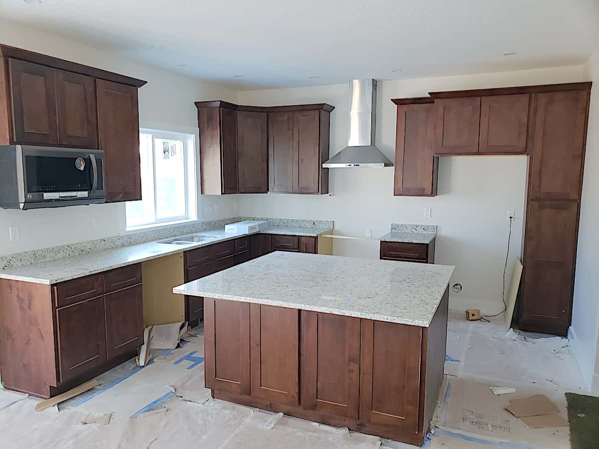 Kitchen: Kitchen Island of this 4-Bedroom,2313 Sq Ft Plan -187-1175