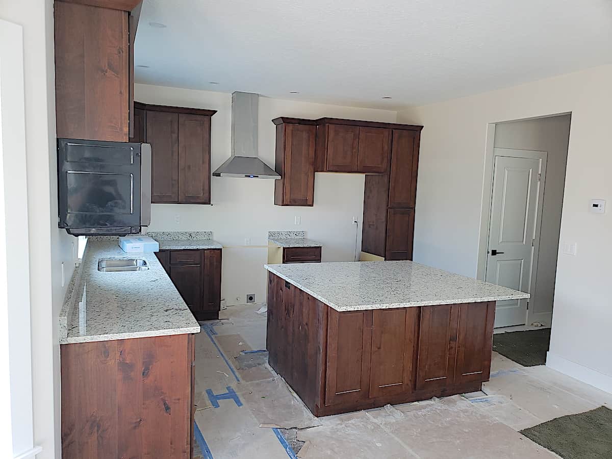 Kitchen: Kitchen Island of this 4-Bedroom,2313 Sq Ft Plan -187-1175