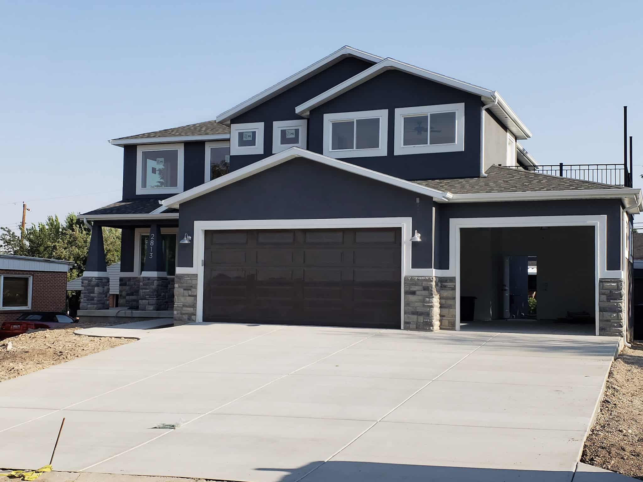Front View of this 4-Bedroom,2313 Sq Ft Plan -187-1175
