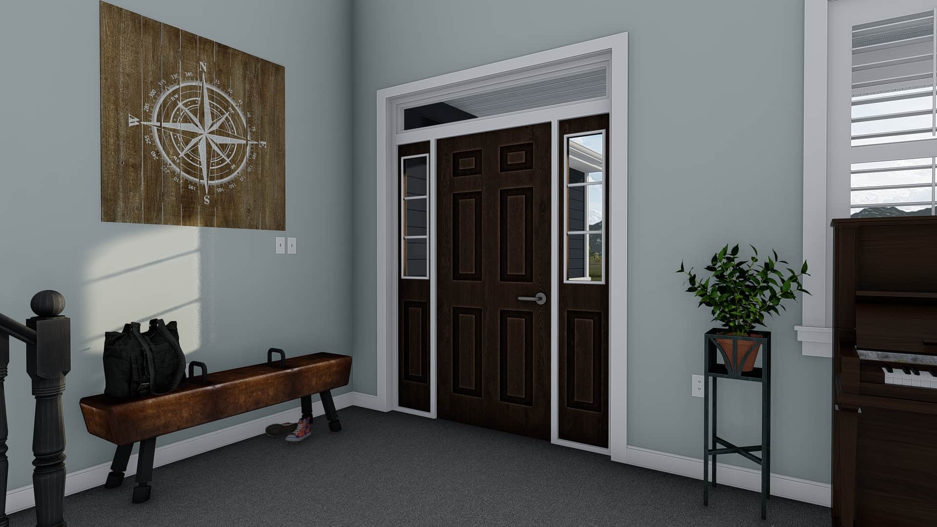 Entry Hall of this 4-Bedroom,2313 Sq Ft Plan -187-1175