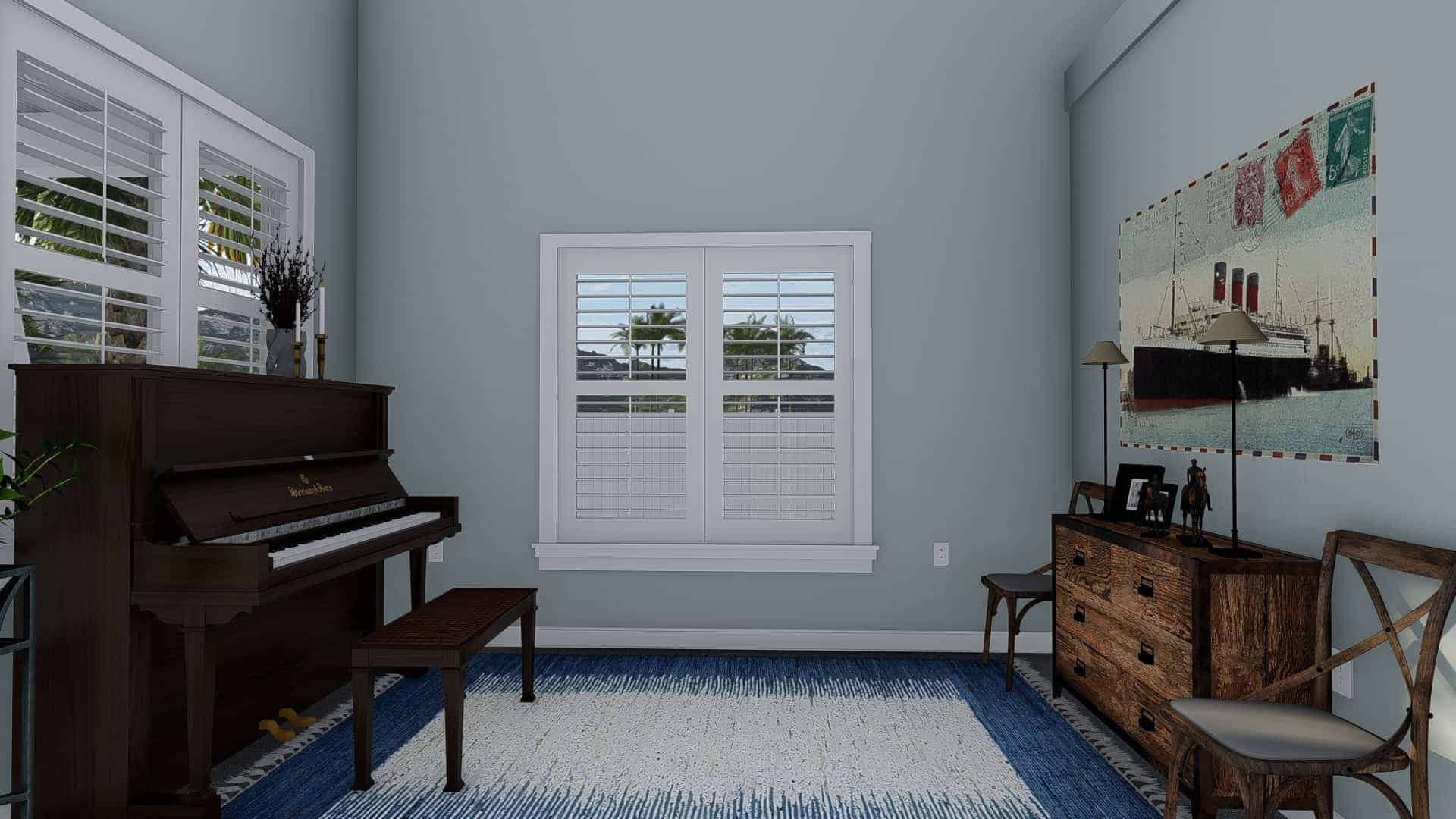 Living Room of this 4-Bedroom,2313 Sq Ft Plan -187-1175