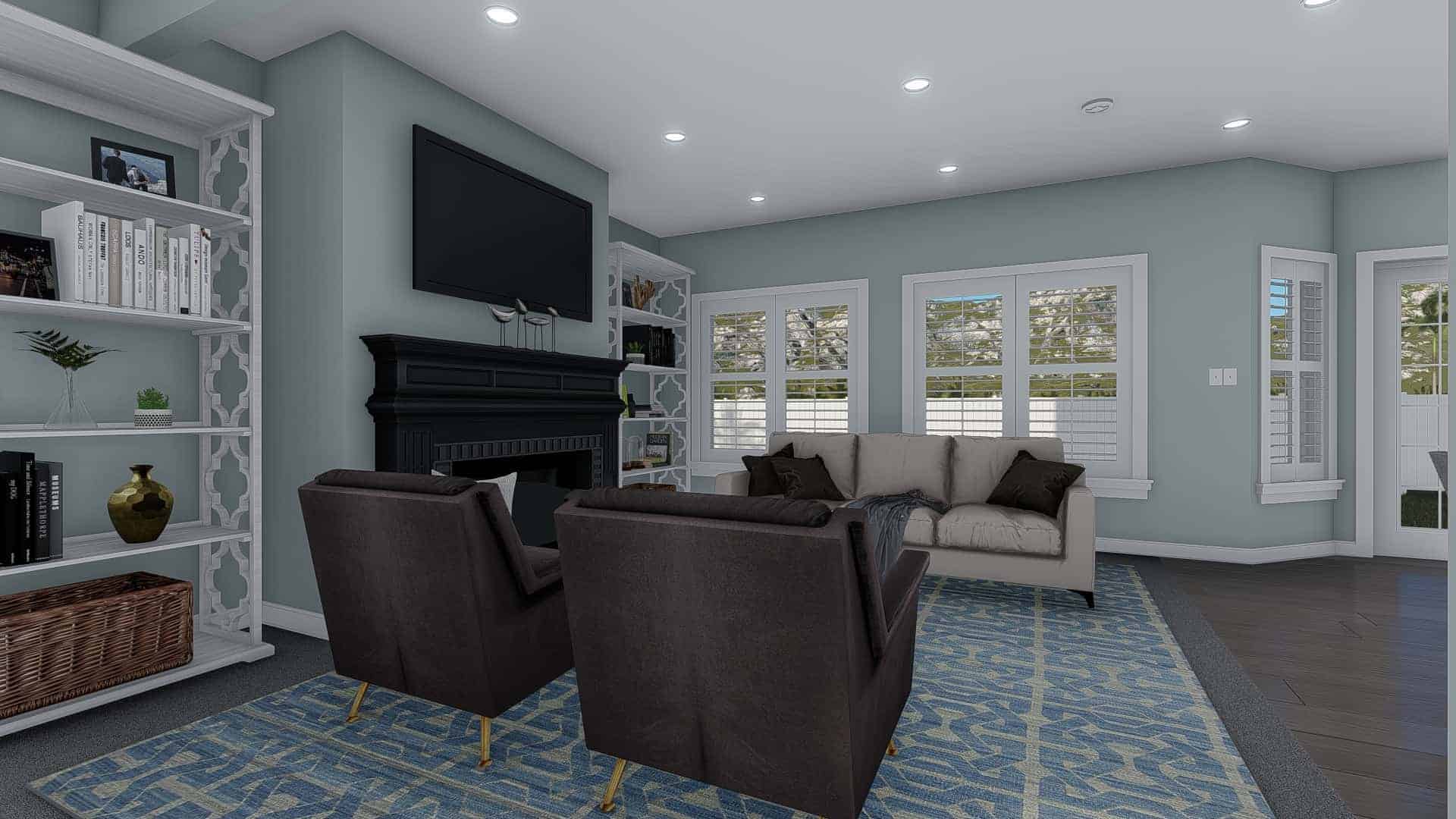 Family Room of this 4-Bedroom,2313 Sq Ft Plan -187-1175