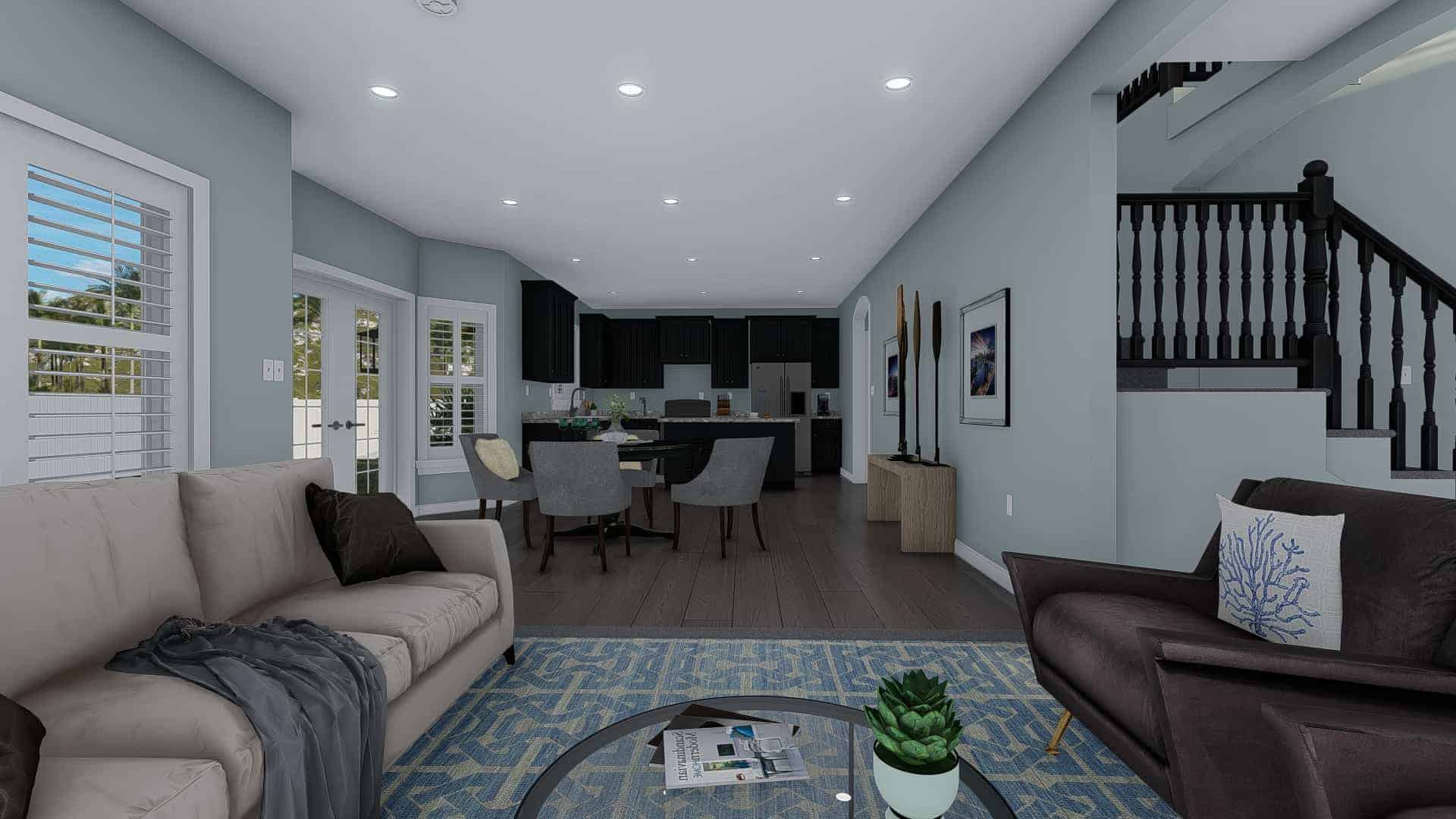 Family Room of this 4-Bedroom,2313 Sq Ft Plan -187-1175