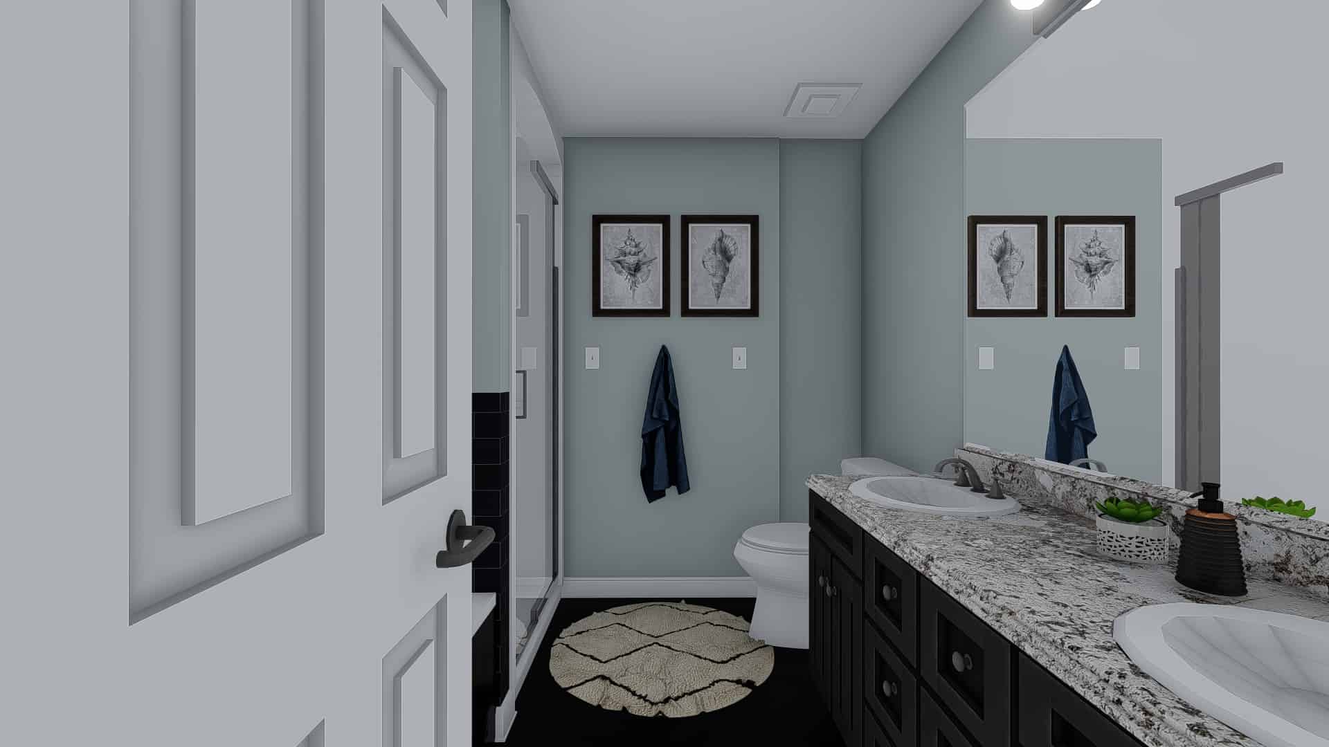 Master Bathroom of this 4-Bedroom,2313 Sq Ft Plan -187-1175