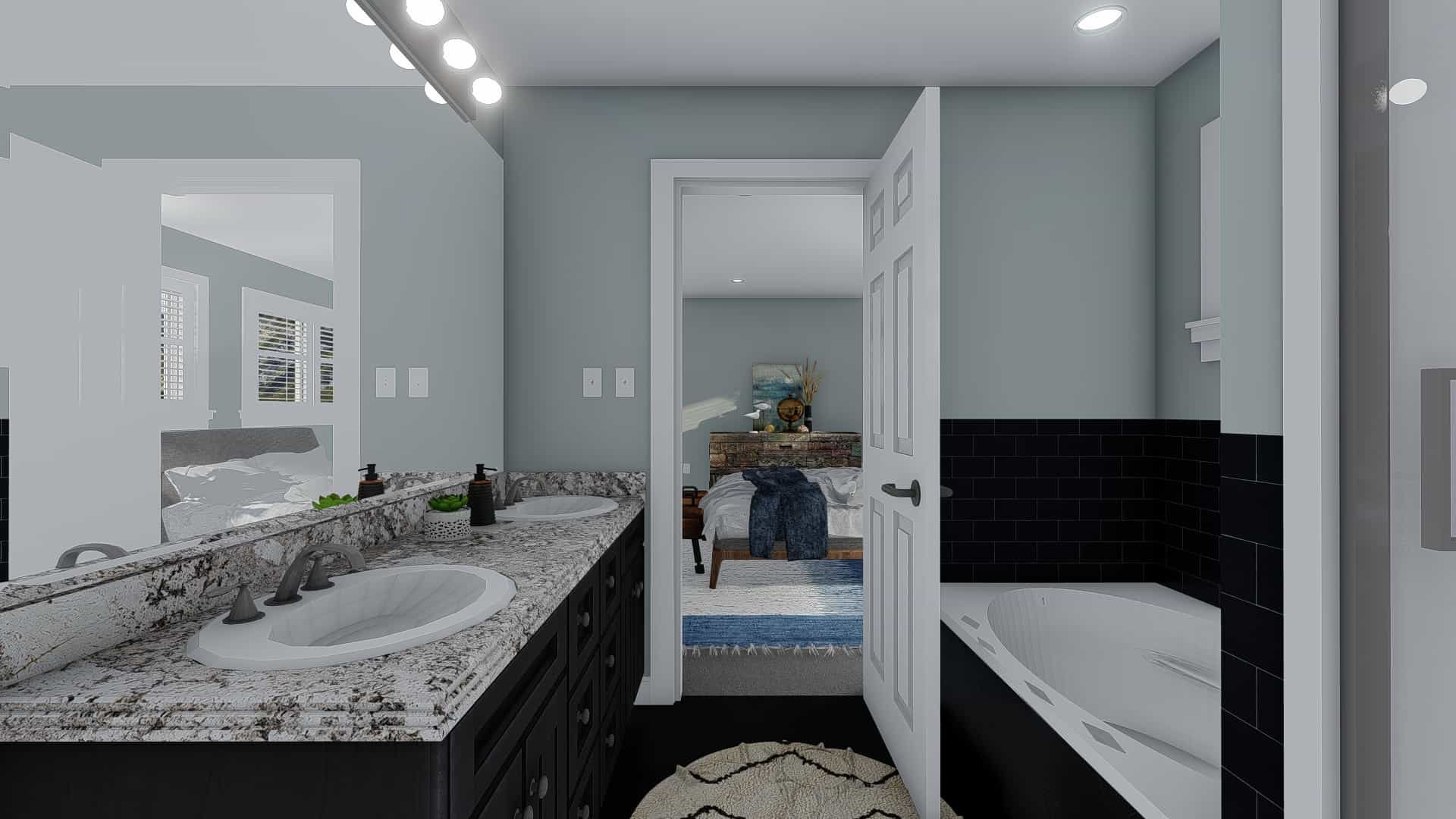 Master Bathroom of this 4-Bedroom,2313 Sq Ft Plan -187-1175