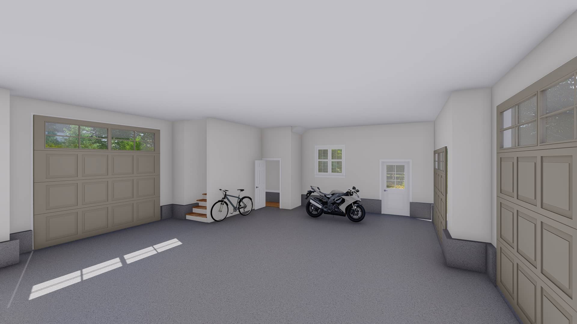 Garage of this 1-Bedroom,2296 Sq Ft Plan -187-1176