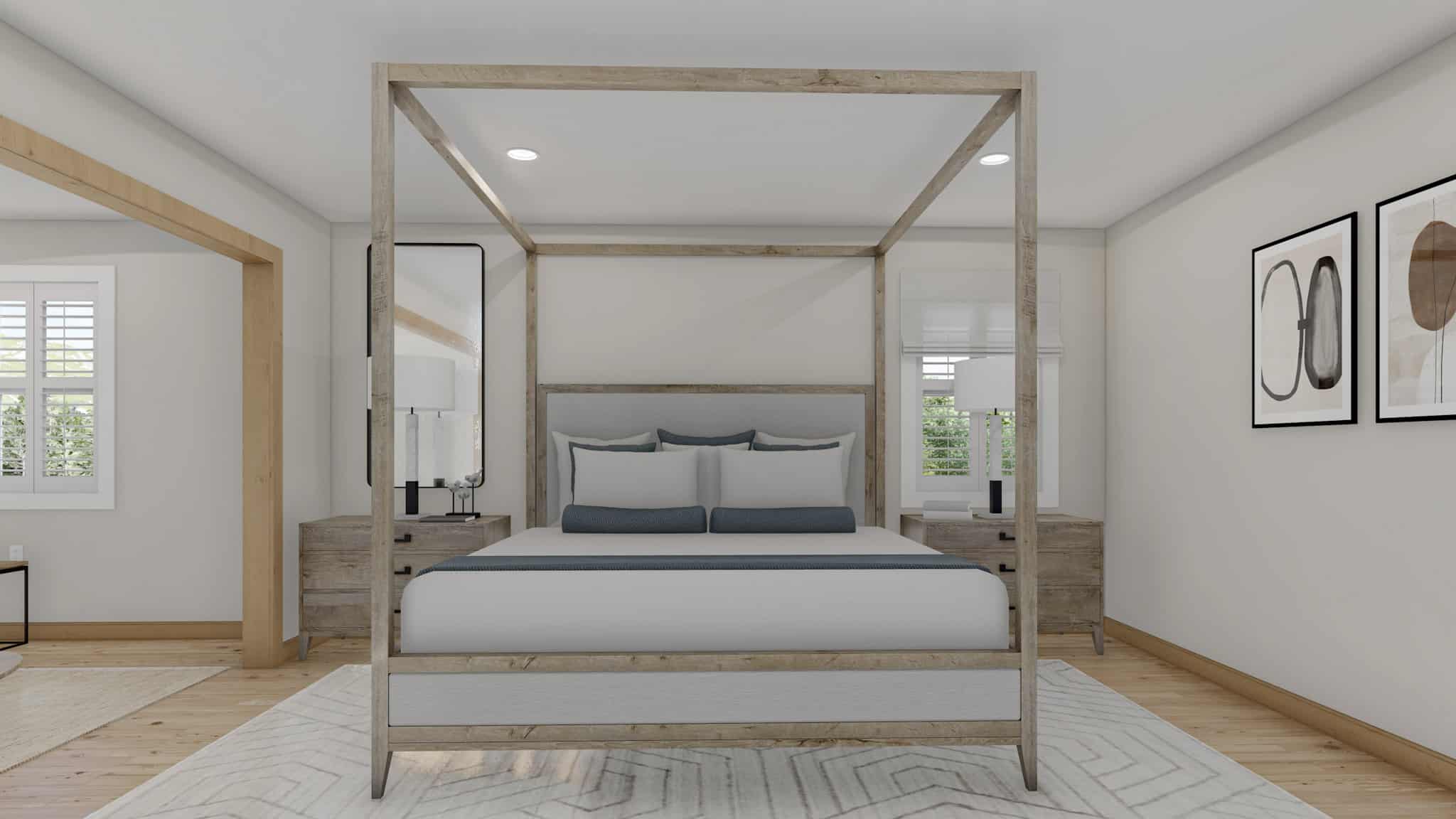 Master Bedroom of this 4-Bedroom,2864 Sq Ft Plan -187-1177