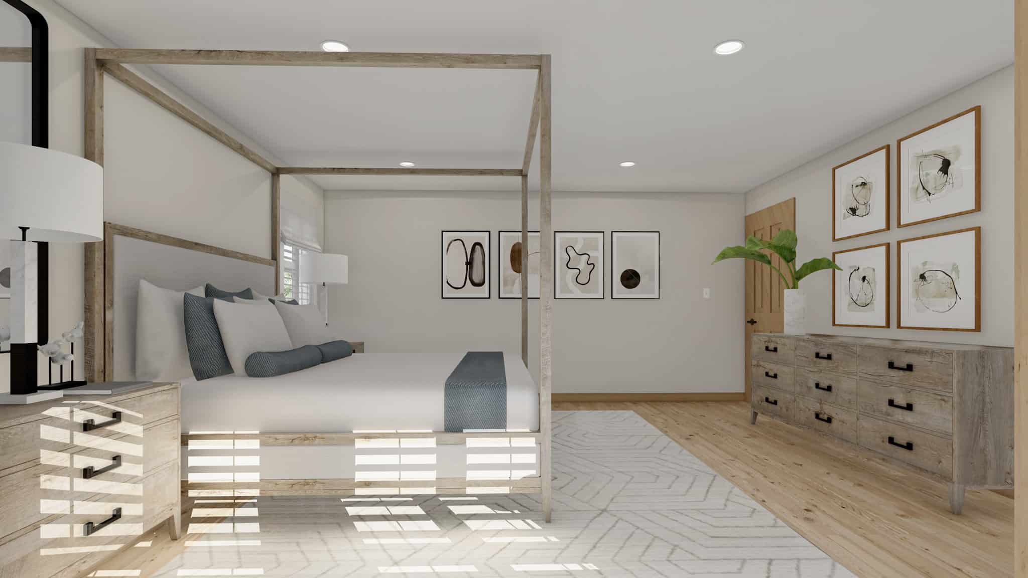 Master Bedroom of this 4-Bedroom,2864 Sq Ft Plan -187-1177