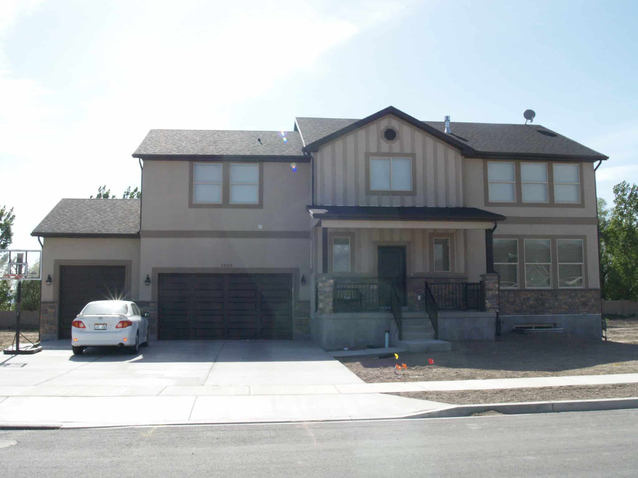 Front View of this 4-Bedroom,2864 Sq Ft Plan -187-1177